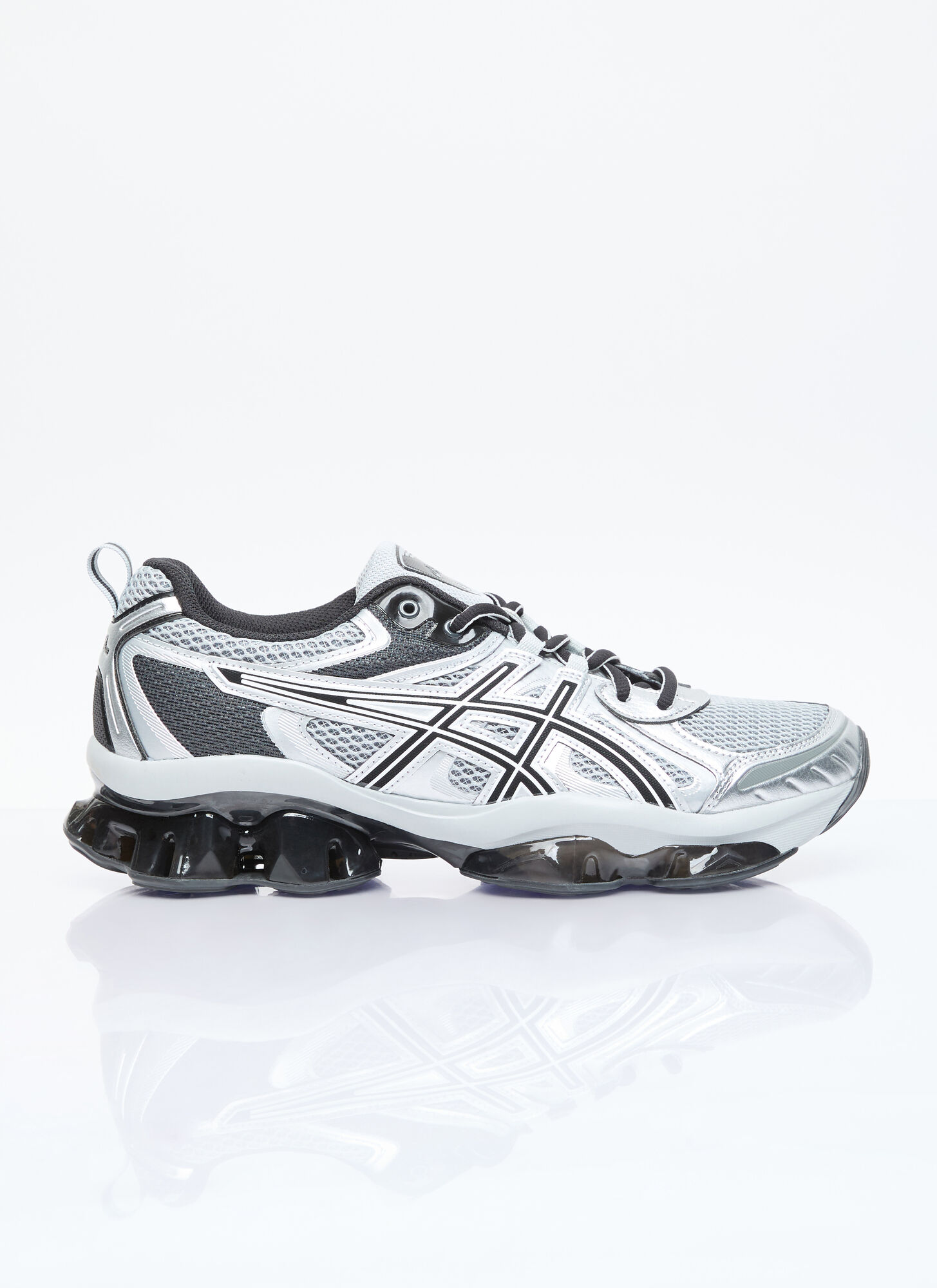 Shop Asics Gel-quantum Kinetic Sneakers In Grey
