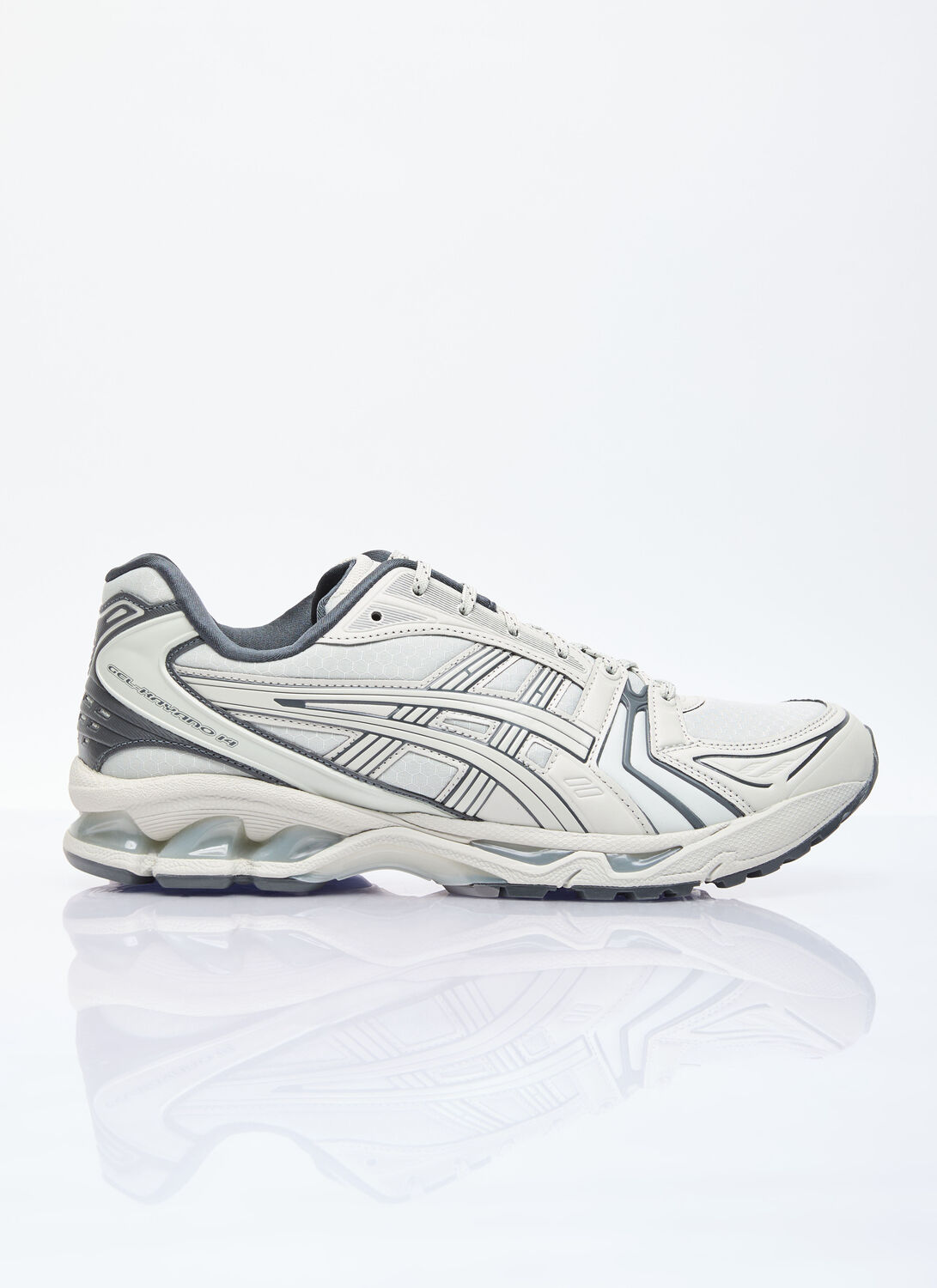 Shop Asics Gel-kayano 14 Sneakers In Grey