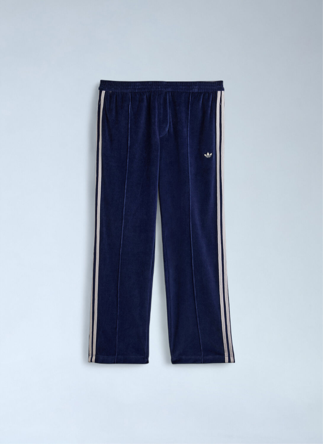 Adidas Originals Three Stripes Track Pants In Blue