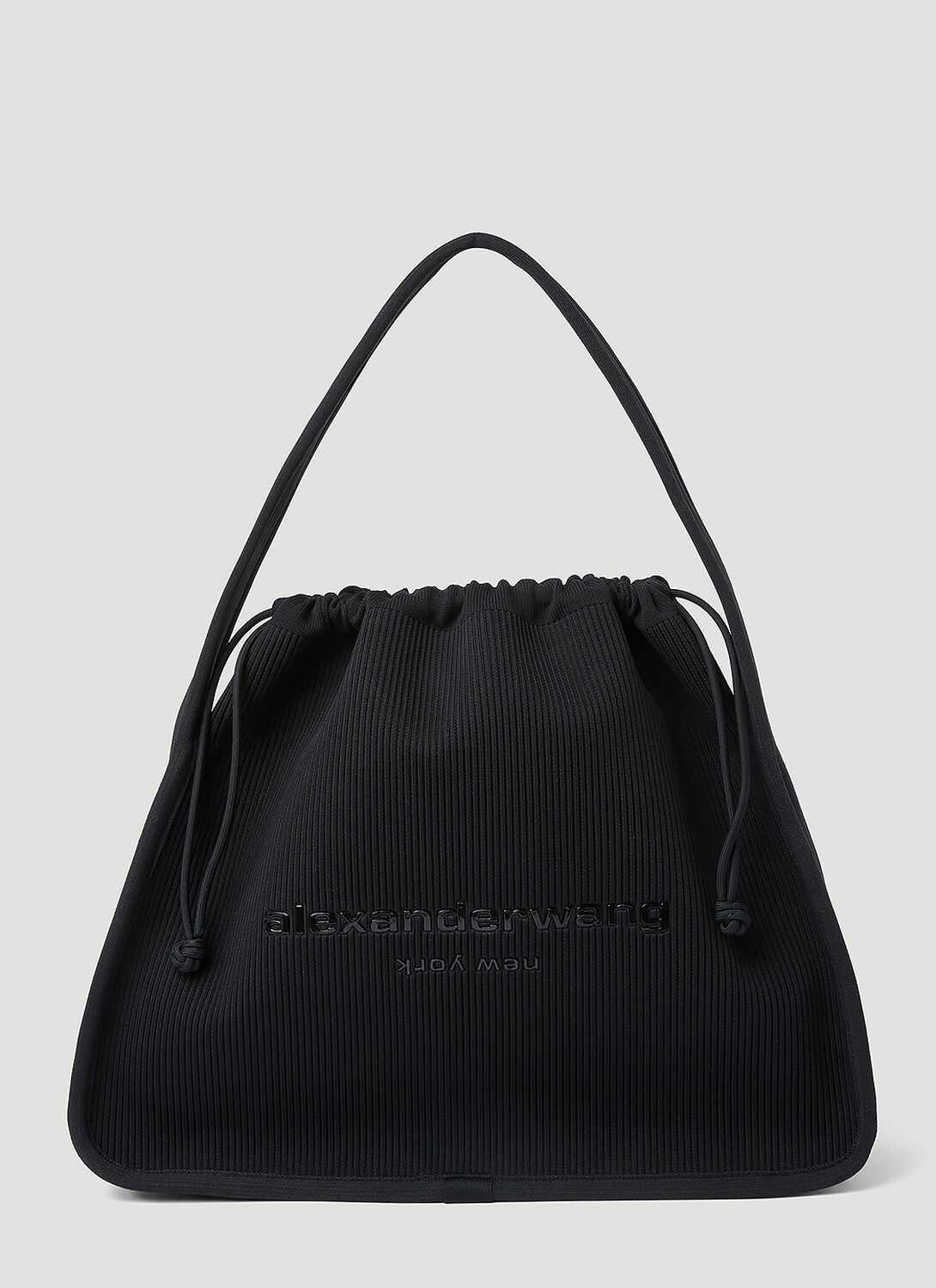 Alexander Wang Ryan Large Shoulder Bag - Woman Shoulder Bags Black One Size