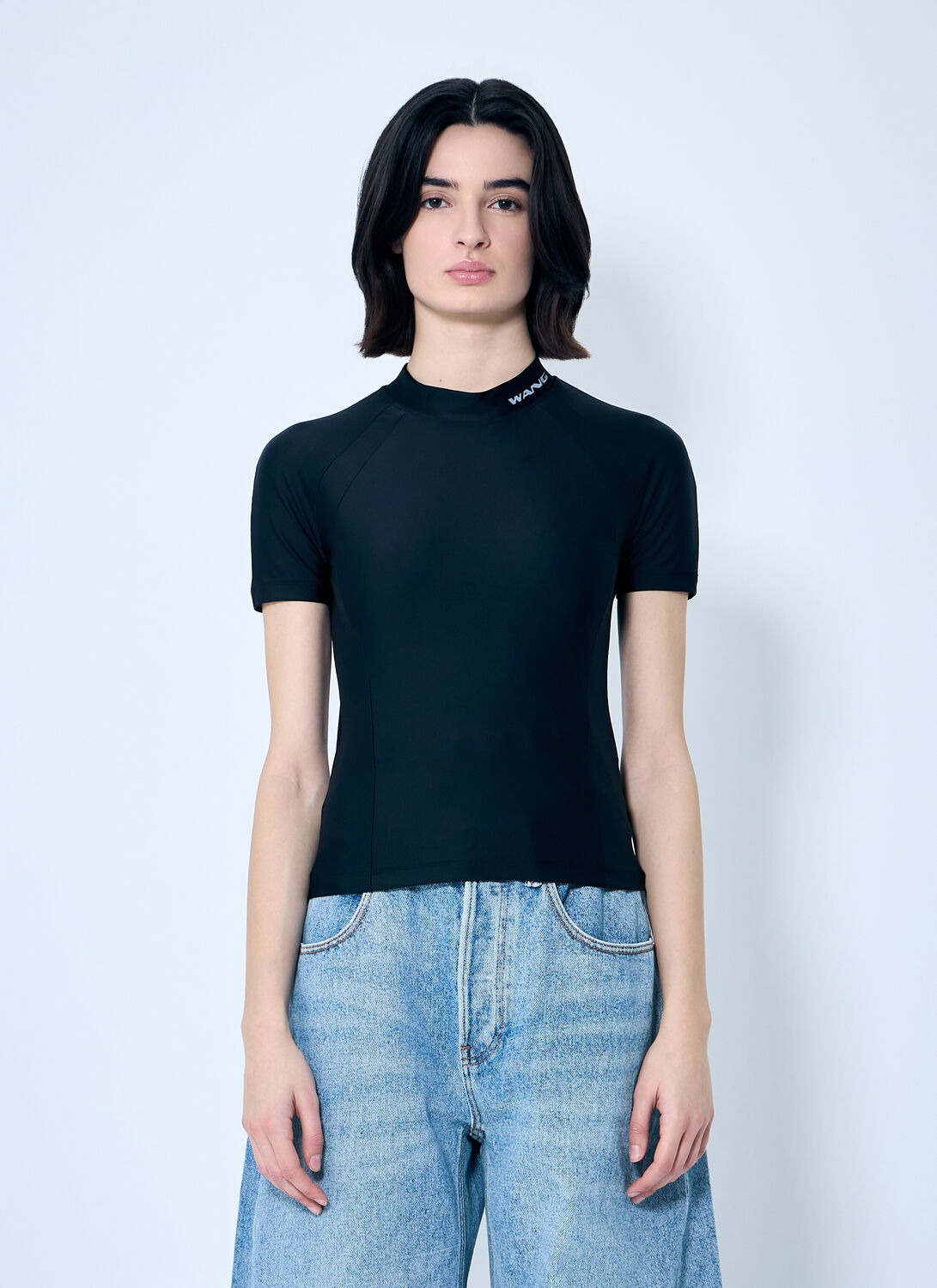 Alexander Wang Women Rashguard Top In Black