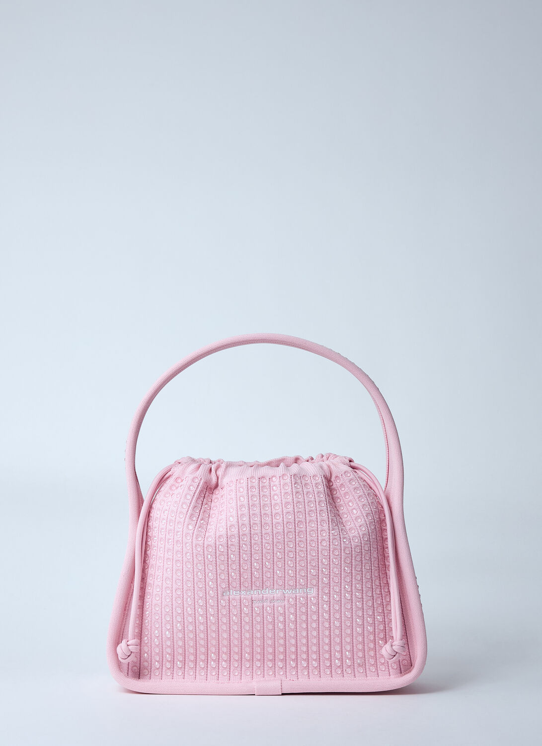 Alexander Wang Women Small Ryan Rhinestone Handbag In Pink