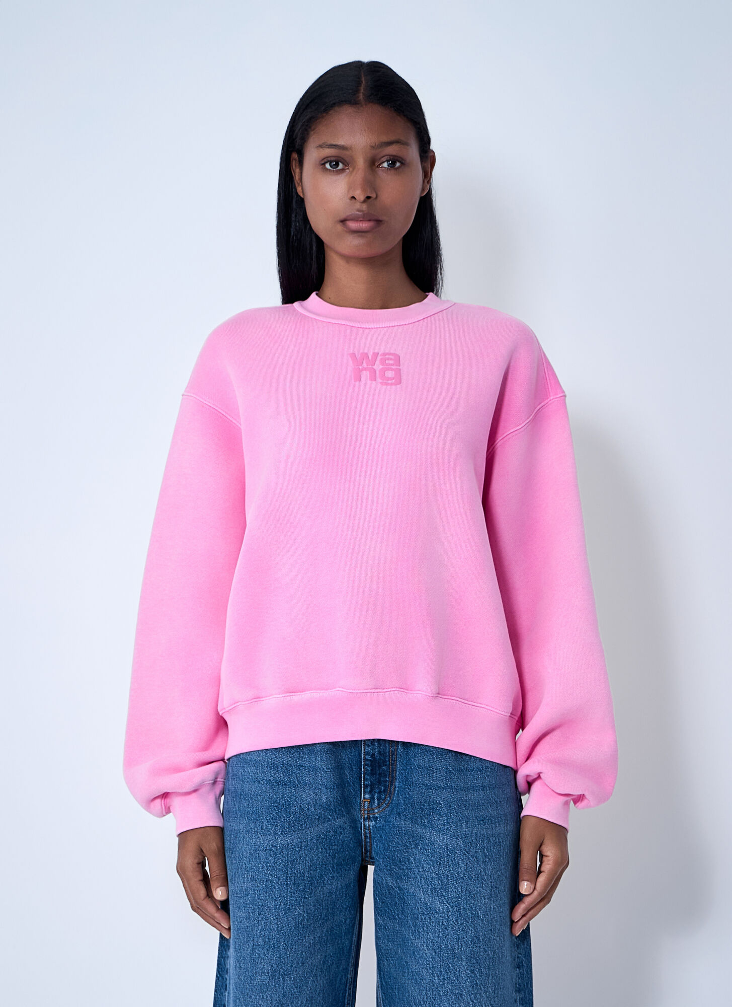 Alexander Wang Women Logo Motif Sweatshirt