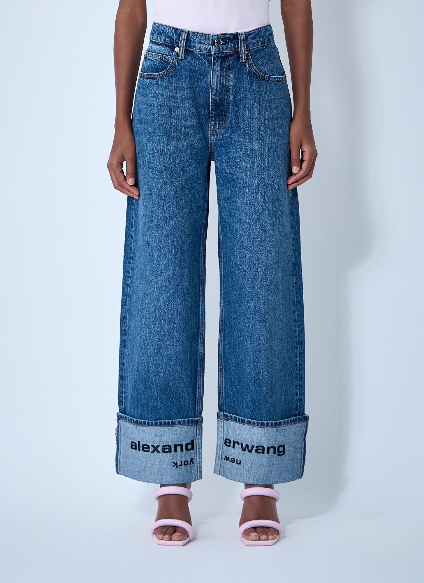 Alexander Wang Jeans In Denim Donna