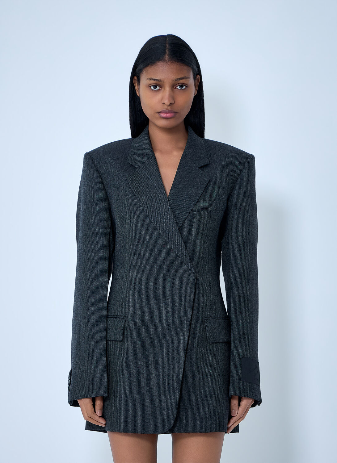 Alexander Wang Tailored Wool Blazer Dress – Woman Dresses Black Us – 04
