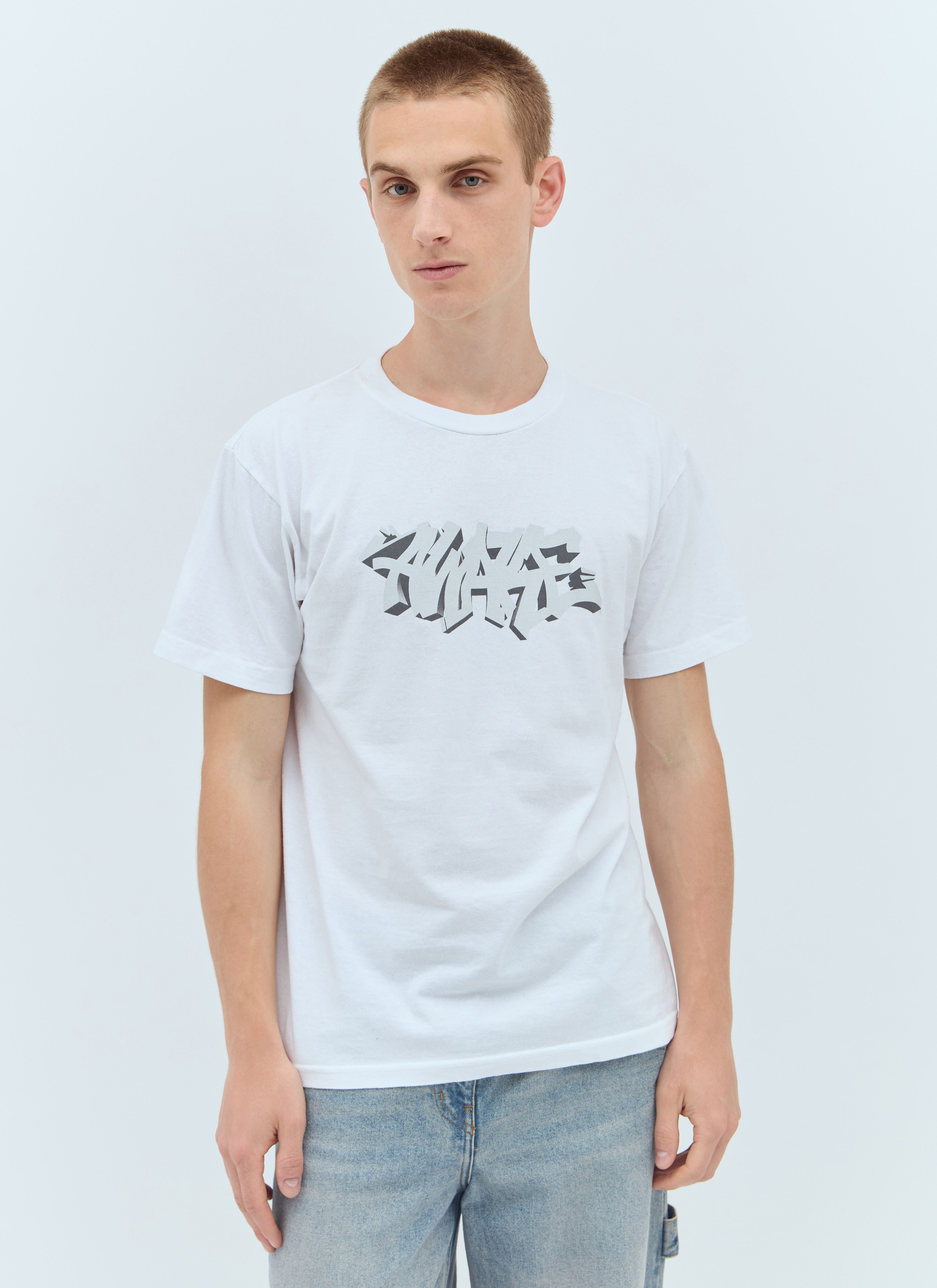AWAKE NY 国内送 グラフィティTシャツ ホワイト Awake Ny 'graffiti' T-shirt In White | ModeSens