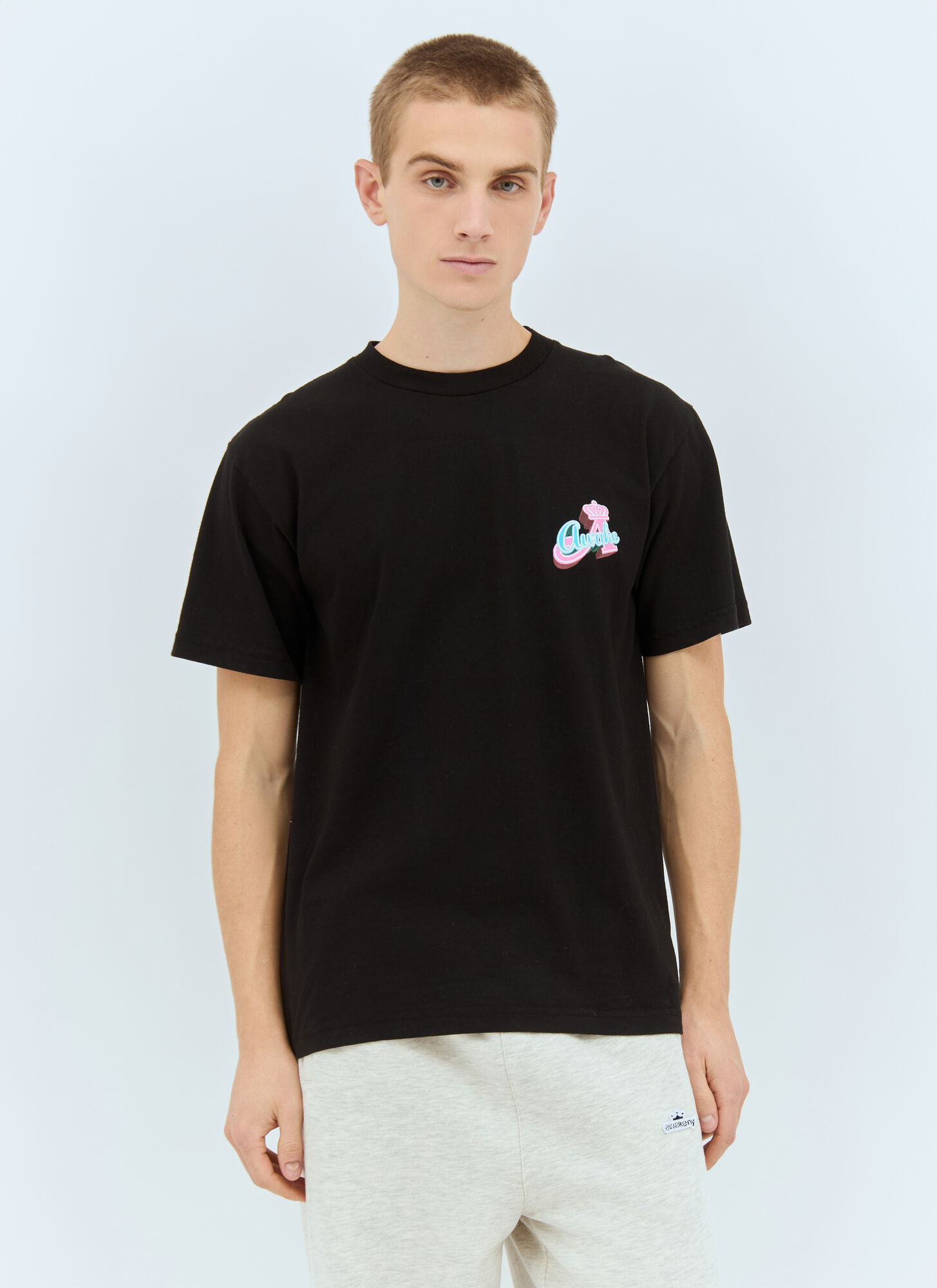 Awake Ny Crown A T-Shirt - Man T-Shirts Black M
