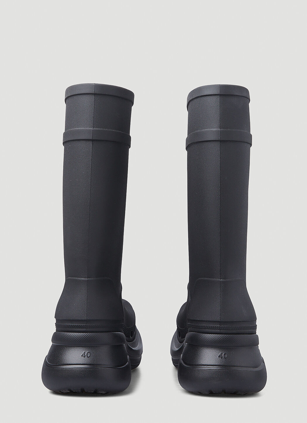 Balenciaga x Crocs Rain Boots in Black | LN-CC