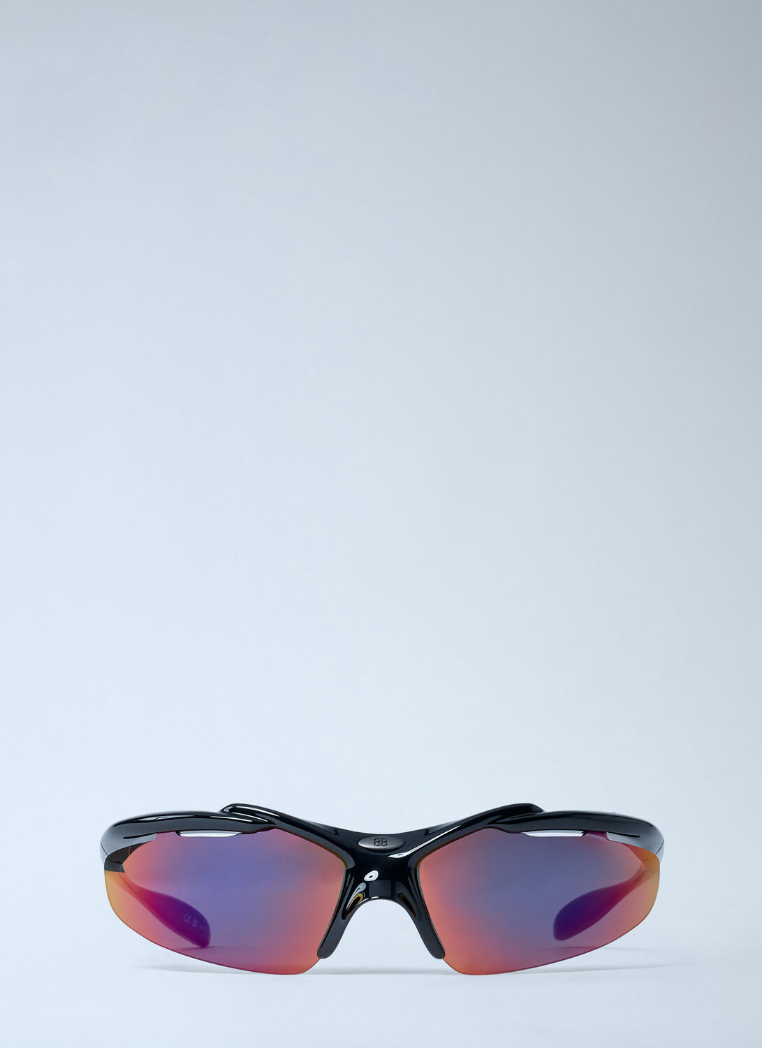 Balenciaga Men Turbo D-fram Sunglasses In Black