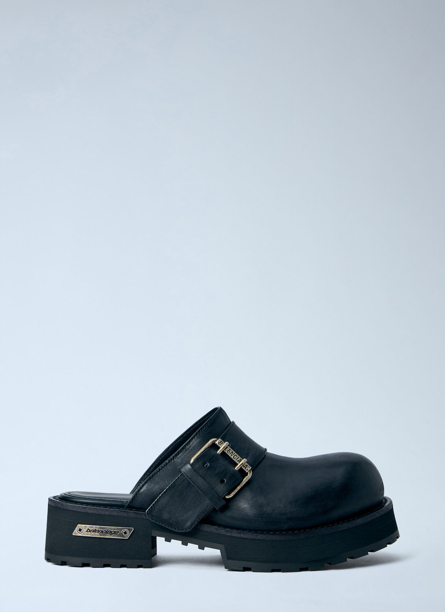 Balenciaga Venom Wurn-out Mules - Man Mules Black Eu - 44　バレンシアガ ヴェノム ウォーンアウト ミュール - マン ミュール ブラック EU - 44 Balenciaga