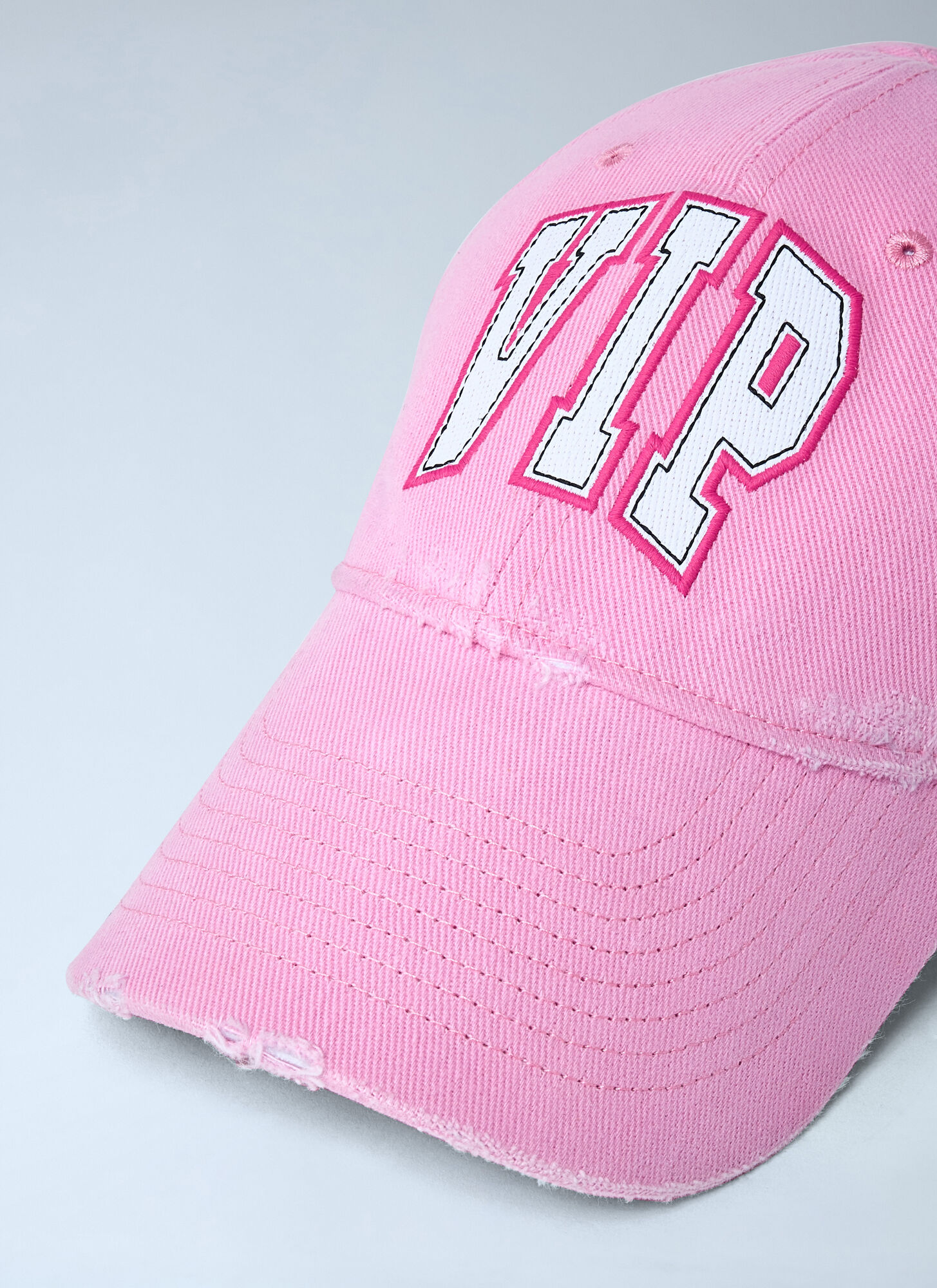  Balenciaga Balenciaga Logo Motif Baseball Cap - Frau Hats Pink M 