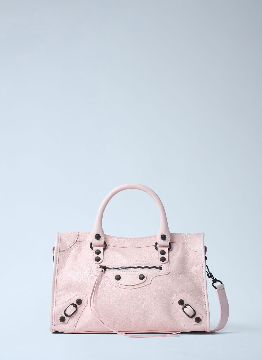 Balenciaga Women Small Le City Handbag In Pink