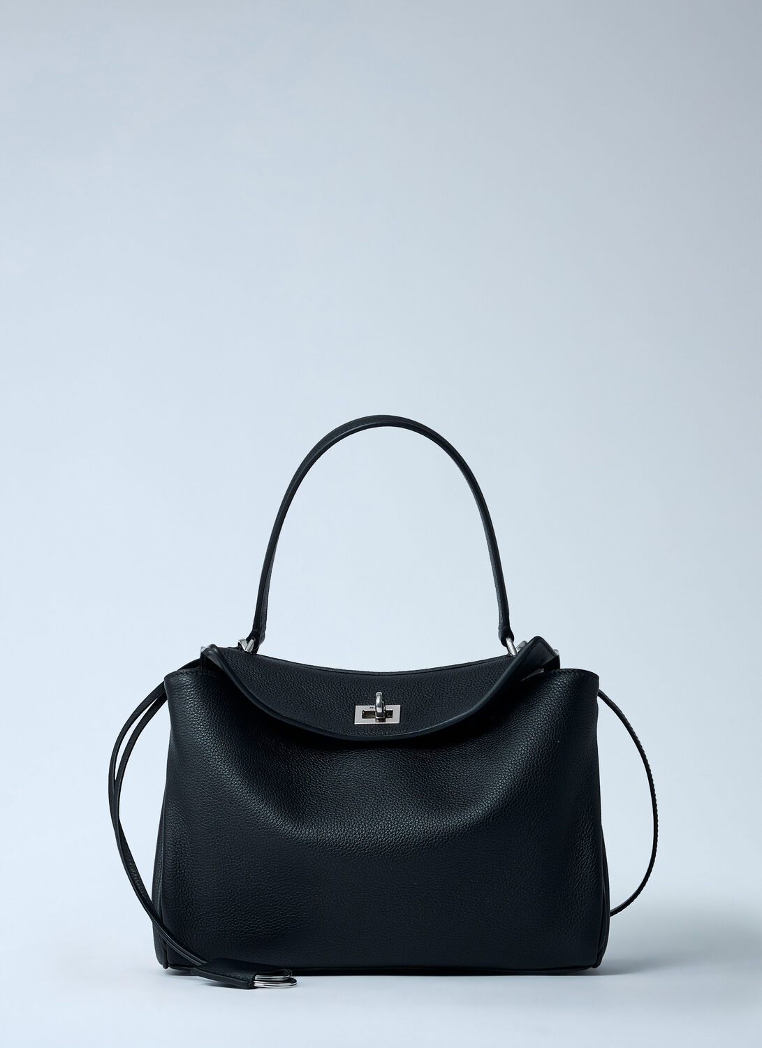 Balenciaga Women Small Rodeo Handbag In Black