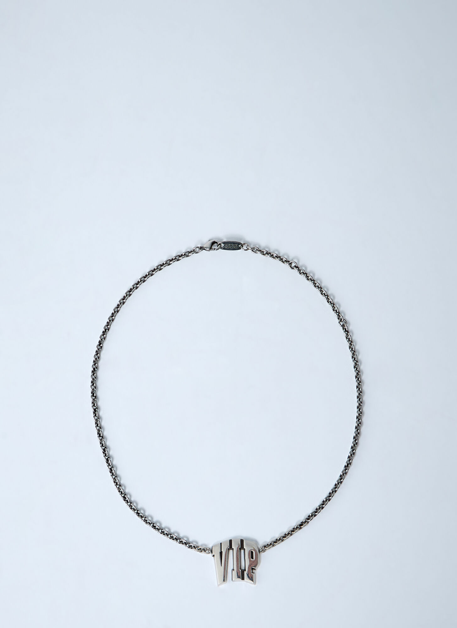 BALENCIAGA Balenciaga Vip Necklace - Woman Jewellery Silver One Size　バレンシアガ Vip ネックレス - 女性 ジュエリー シルバー フリーサイズ