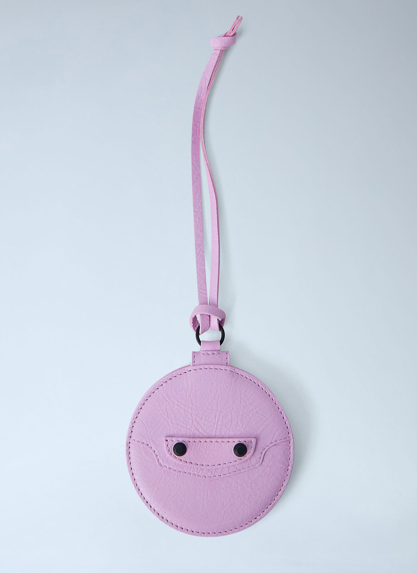 BALENCIAGA Balenciaga Le City Round Mirror Charm - Woman Keyrings Pink One Size　バレンシアガ ル シティ ラウンド ミラー チャーム - 女性 キーホルダー ピンク フリーサイズ