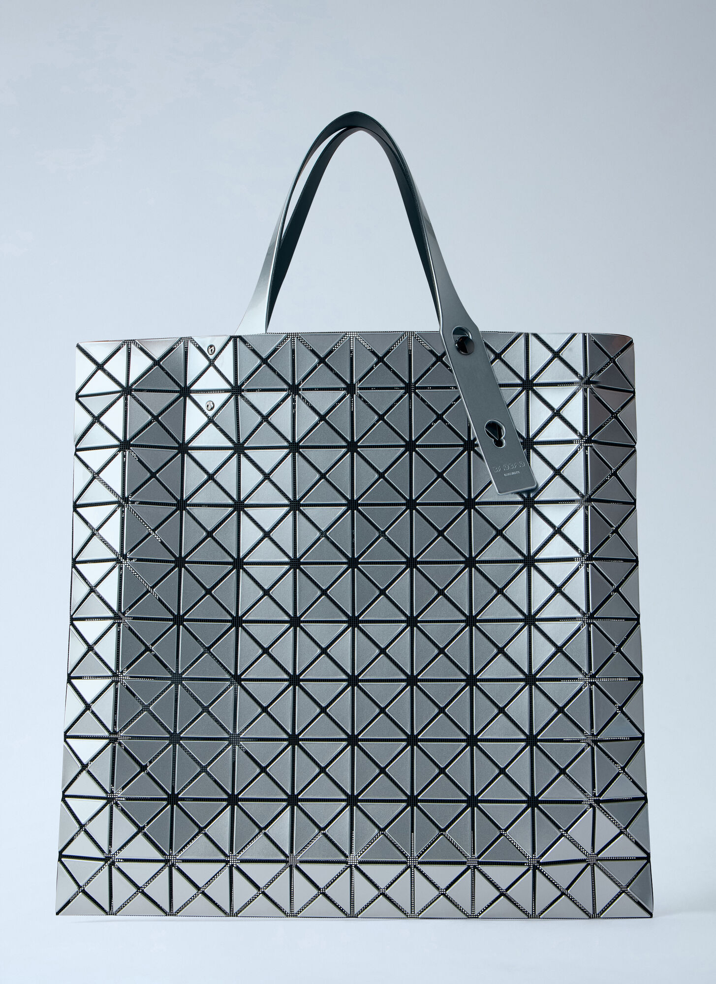 Bao Bao Issey Miyake Unisex Grey Geometric Tote Bag - Tote Bags One Size