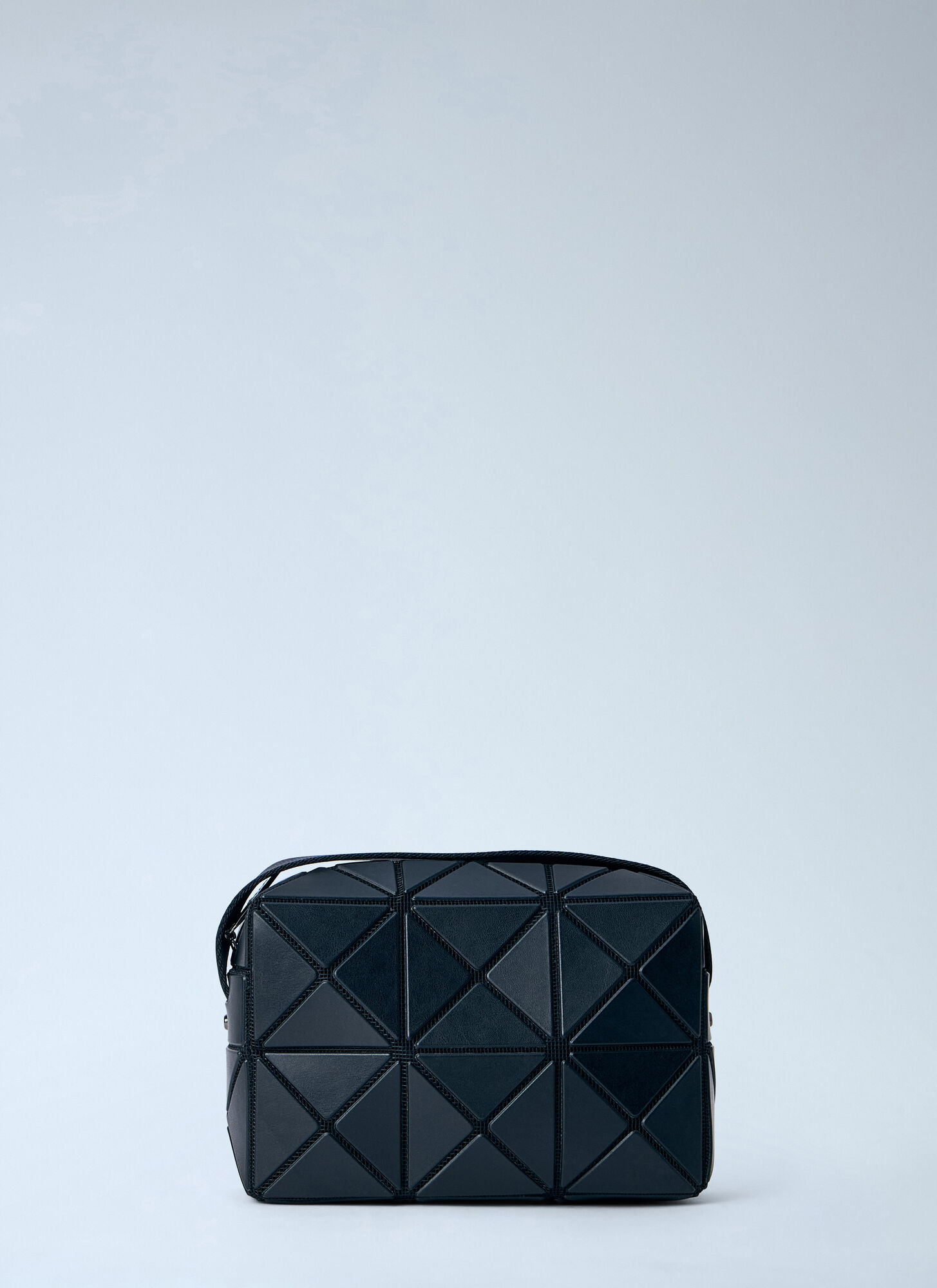 Bao Bao Issey Miyake Unisex Black Cuboid Mini Shoulder Bag - Crossbody Bags One Size