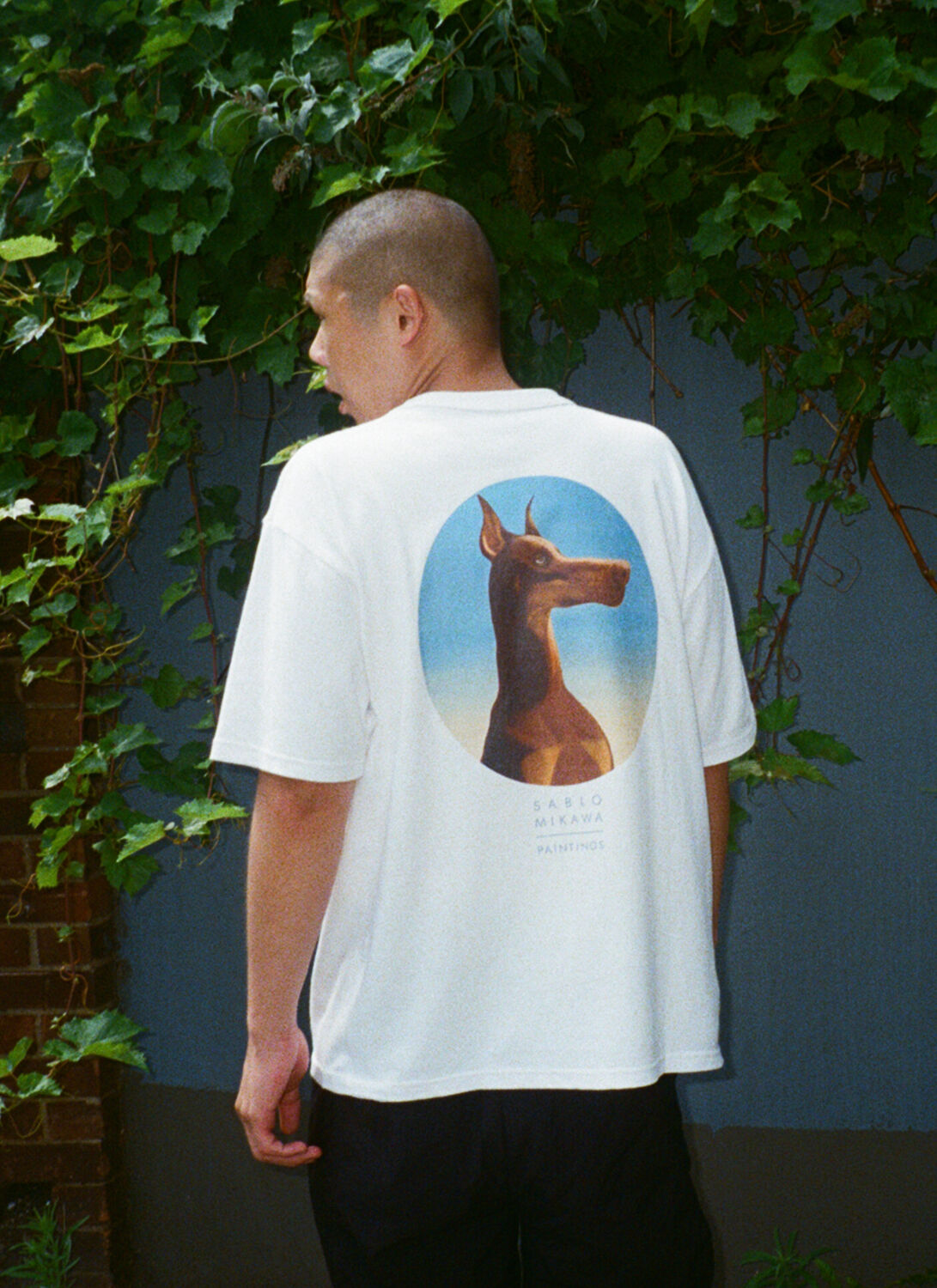 Beams T X Ln-cc T-shirt With Artwork By Sablo Mikawa In White