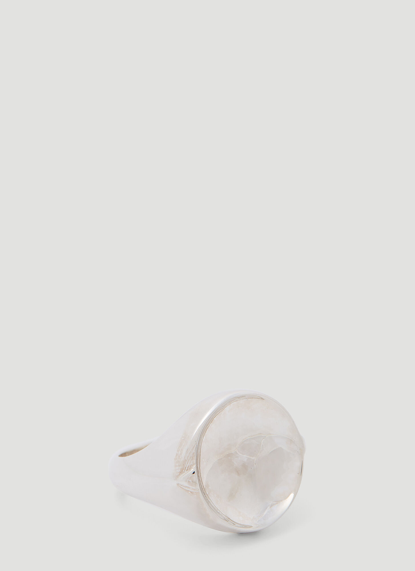 BOTTEGA VENETA Bottega Veneta Sterling Silver Ring - Man Jewellery Silver 13　ボッテガ ヴェネタ スターリング シルバー リング - メンズ ジュエリー シルバー 13