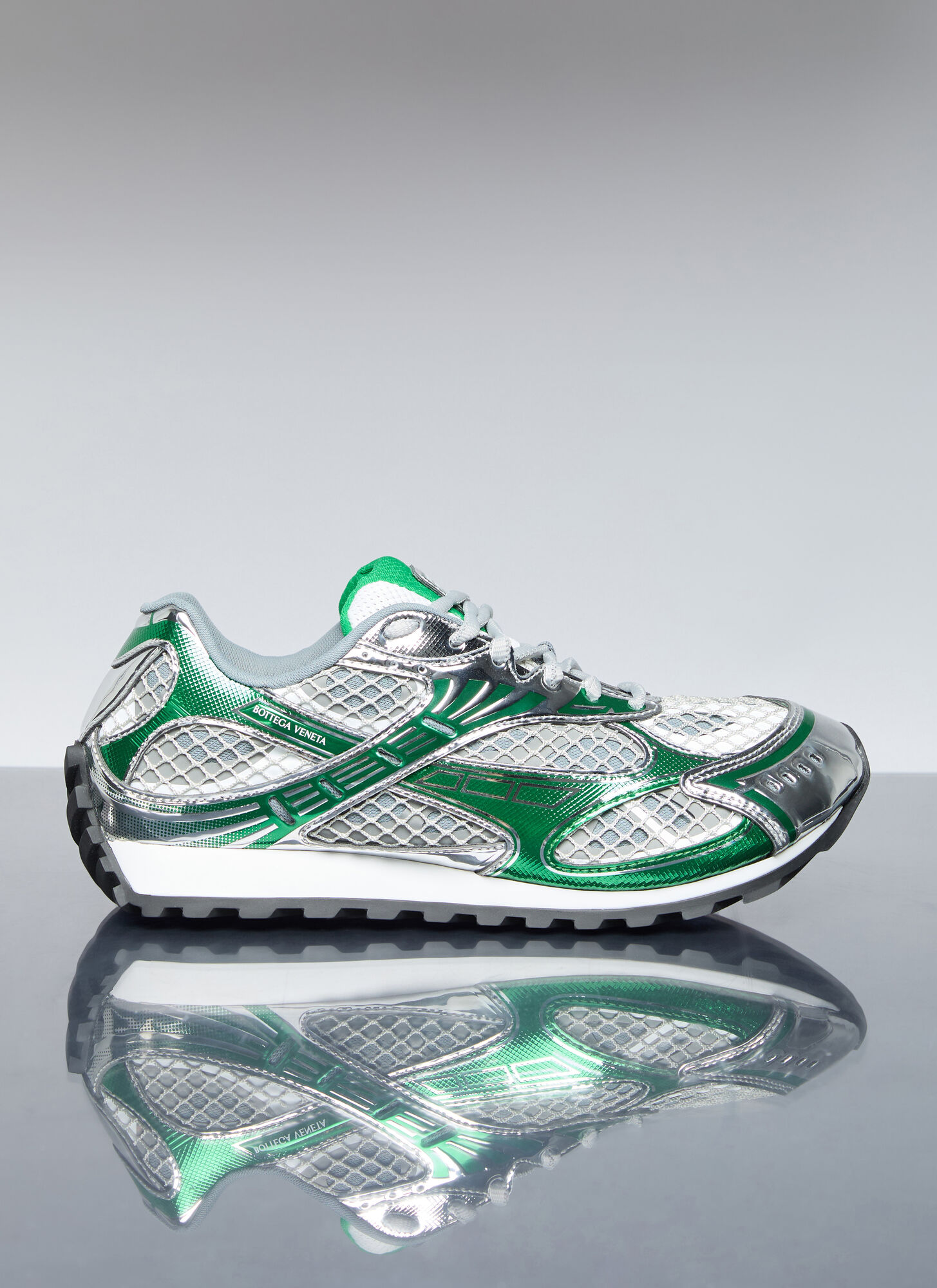 Bottega Veneta Orbit Sneakers In Green
