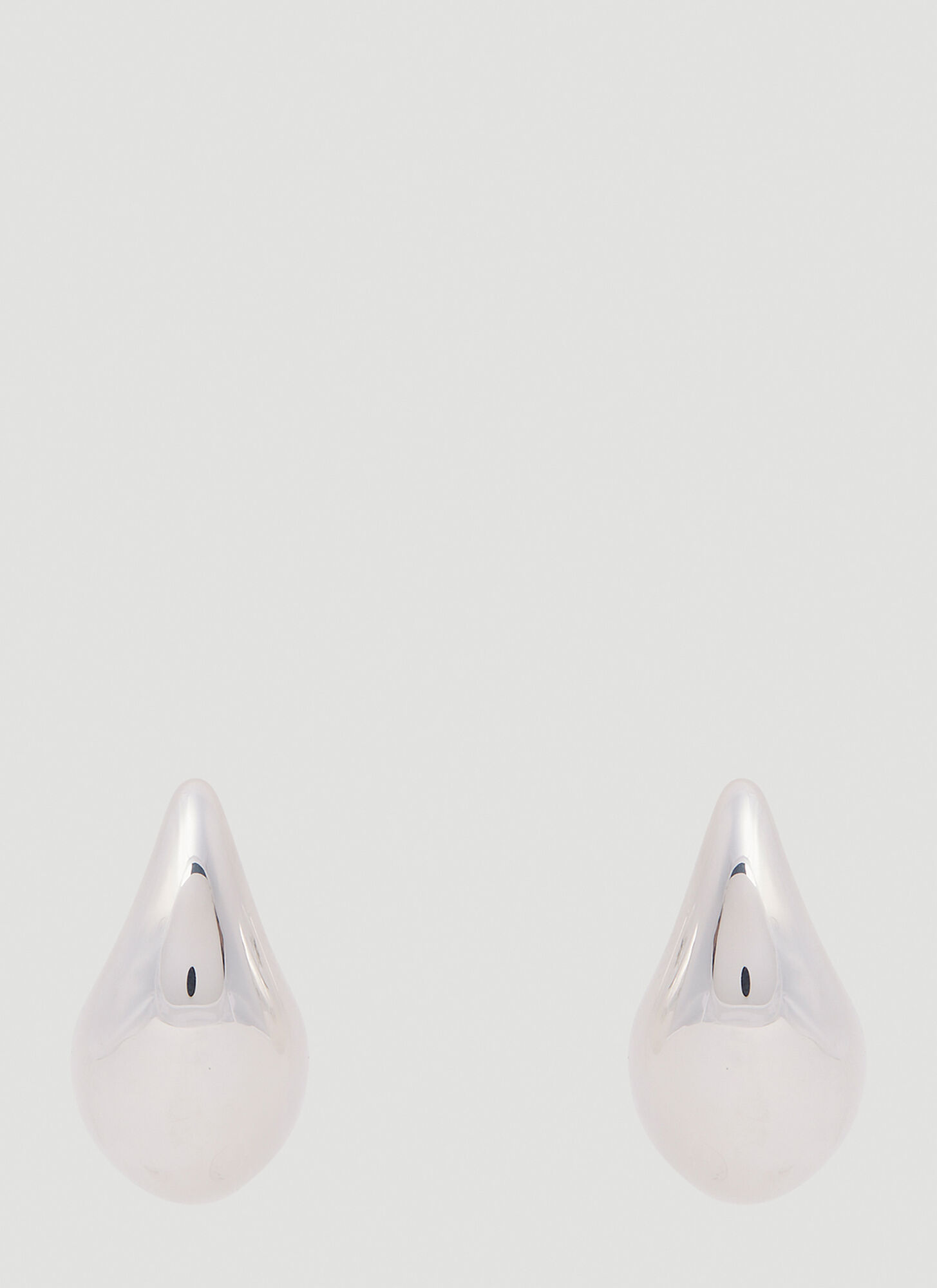 BOTTEGA VENETA Bottega Veneta Drop Earrings - Woman Jewellery Silver One Size　ボッテガ ヴェネタ ドロップ イヤリング - レディース ジュエリー シルバー フリー サイズ