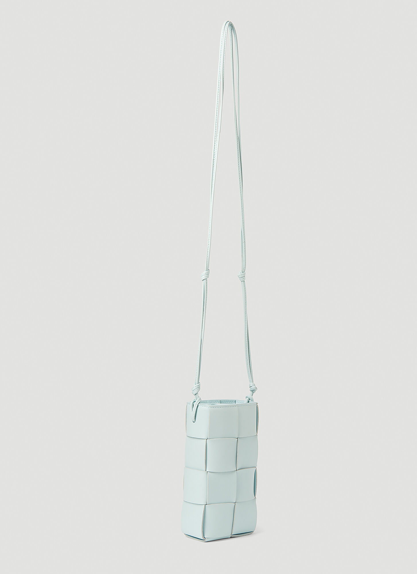  Bottega Veneta Bottega Veneta Cassette Phone Holder - Frau Tech Light Blue One Size 