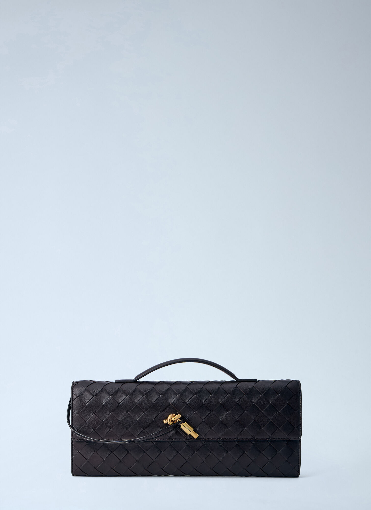 Bottega Veneta Long Andiamo Clutch - Woman Clutch Bags Brown One Size