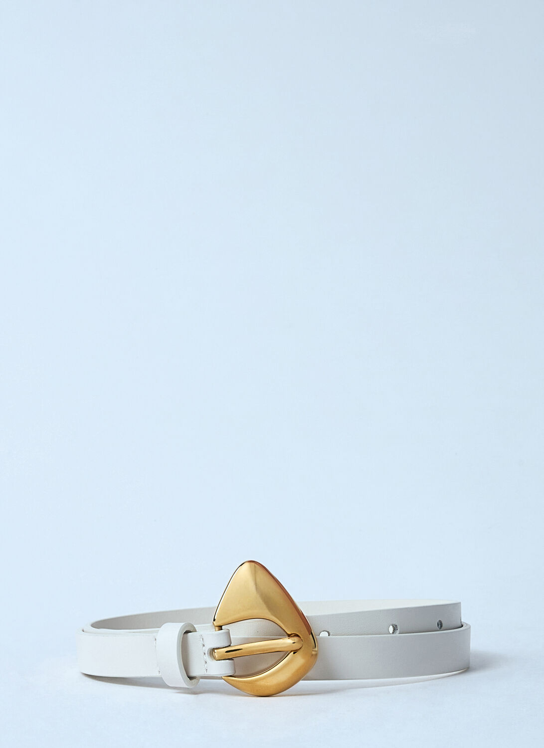 Bottega Veneta Women Fin Belt In White