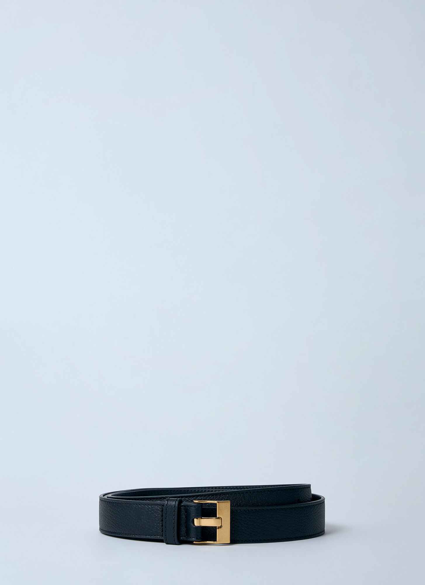 Bottega Veneta Long Watch Belt In Black