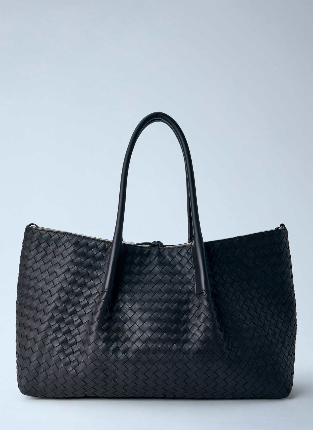 Bottega Veneta Pinacoteca Large Handbag - Woman Shoulder Bags Dark Brown One Size
