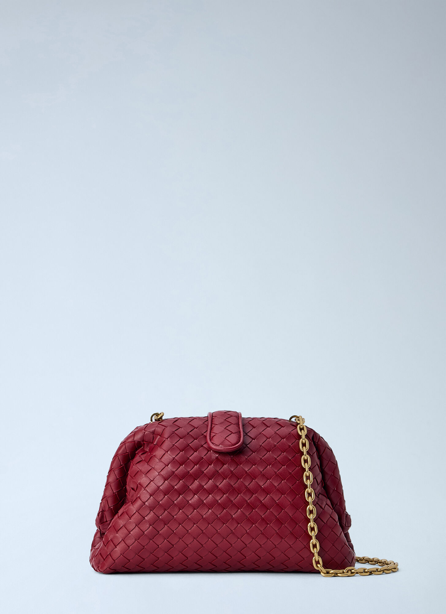Bottega Veneta Small Lauren Shoulder Bag - Woman Shoulder Bags Red One Size