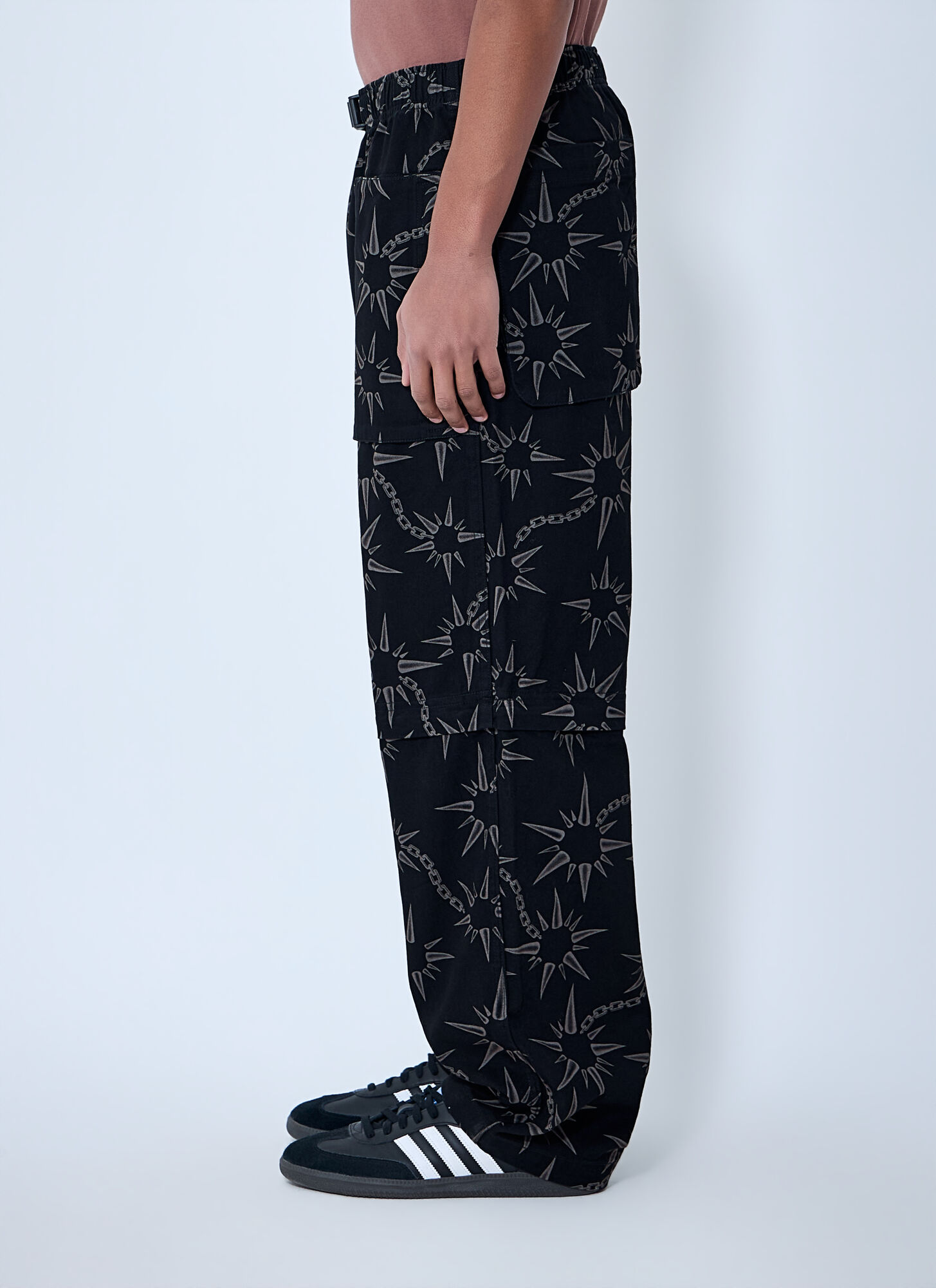  Brain Dead Brain Dead Logo Motif T-shirt - Mann Tops Black M 