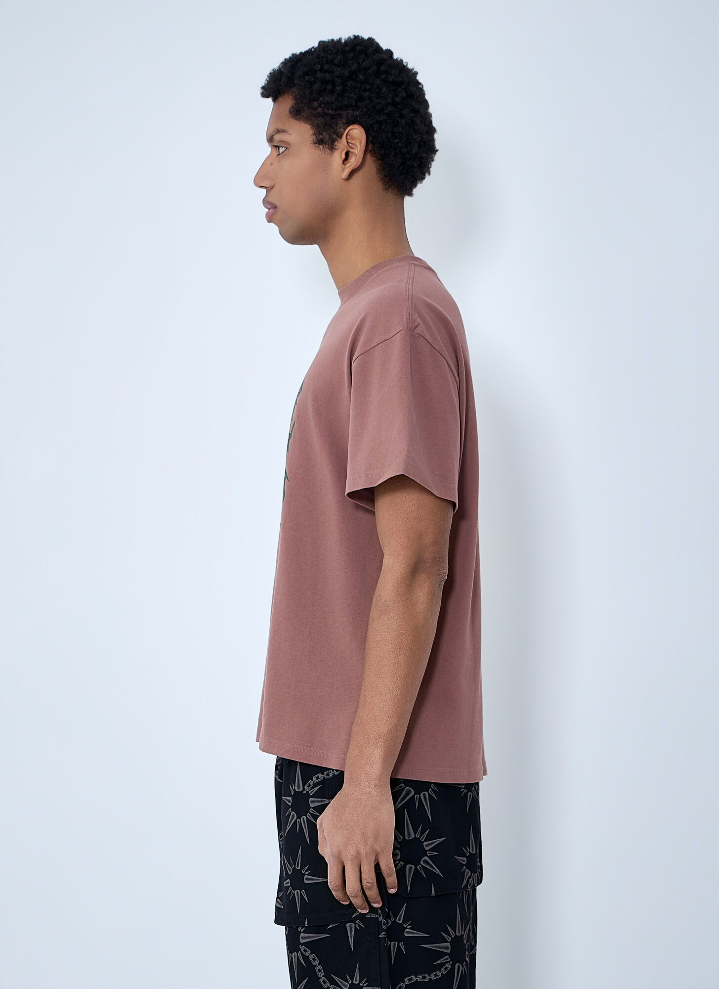  Brain Dead Brain Dead Cotton Graphic T-shirt - Mann T-shirts Brown M 
