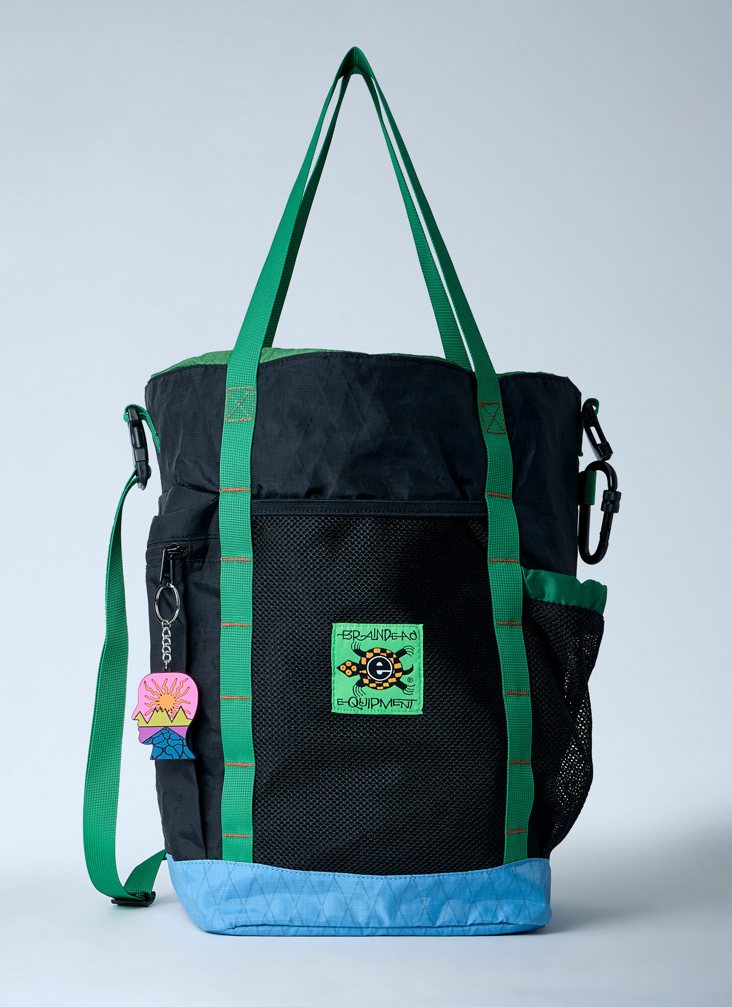 Brain Dead 网眼口袋托特包 - Male 手提袋 Black One Size