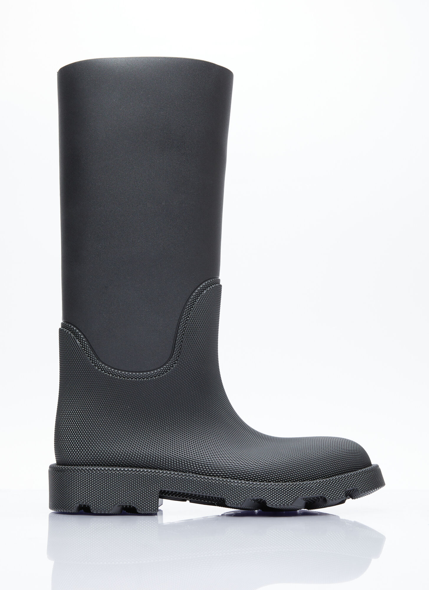 Burberry Men's Black Rubber Marsh High Boots - Man Boots Eu - 43