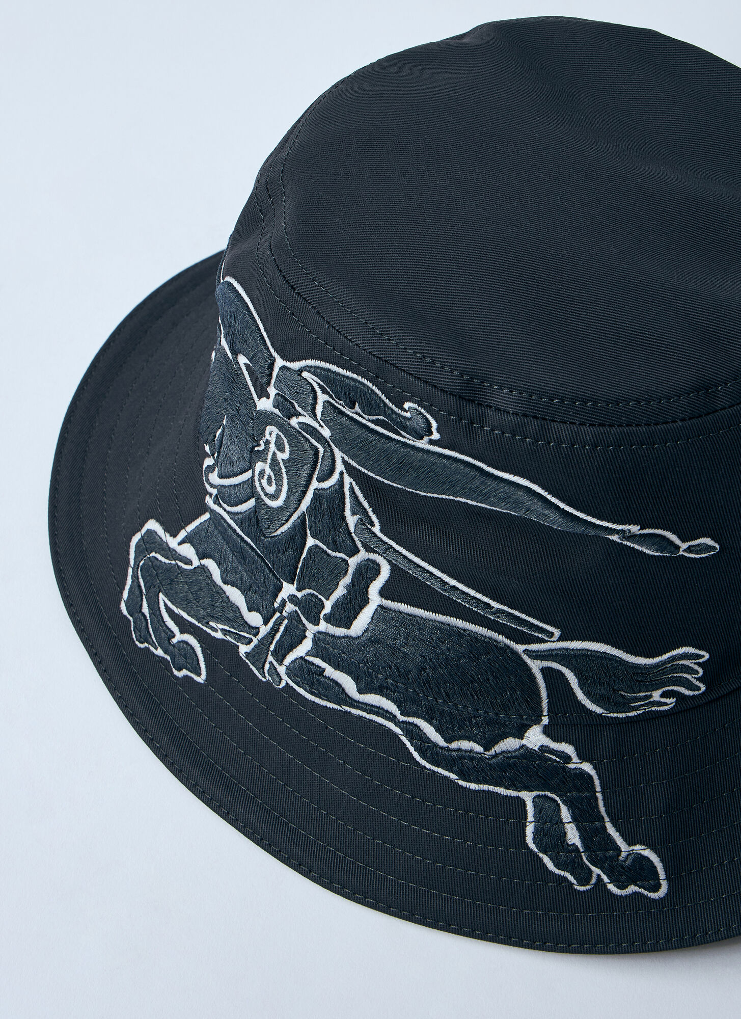  Burberry Burberry Logo Motif Bucket Hat - Mann Hats Black M 