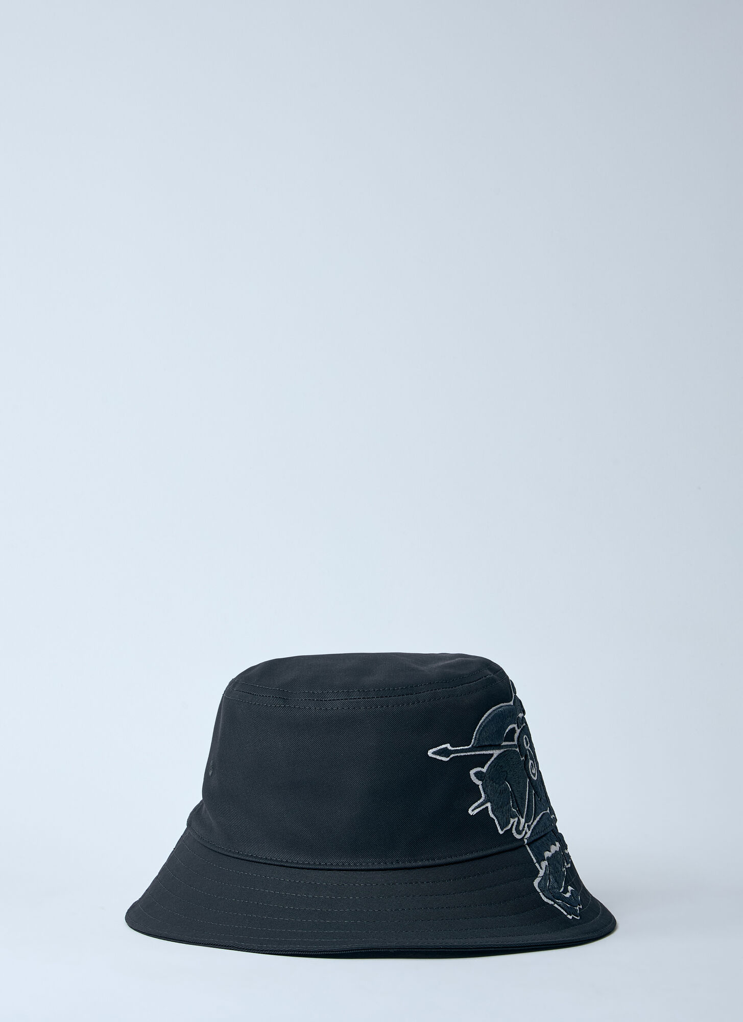  Burberry Burberry Logo Motif Bucket Hat - Mann Hats Black M 