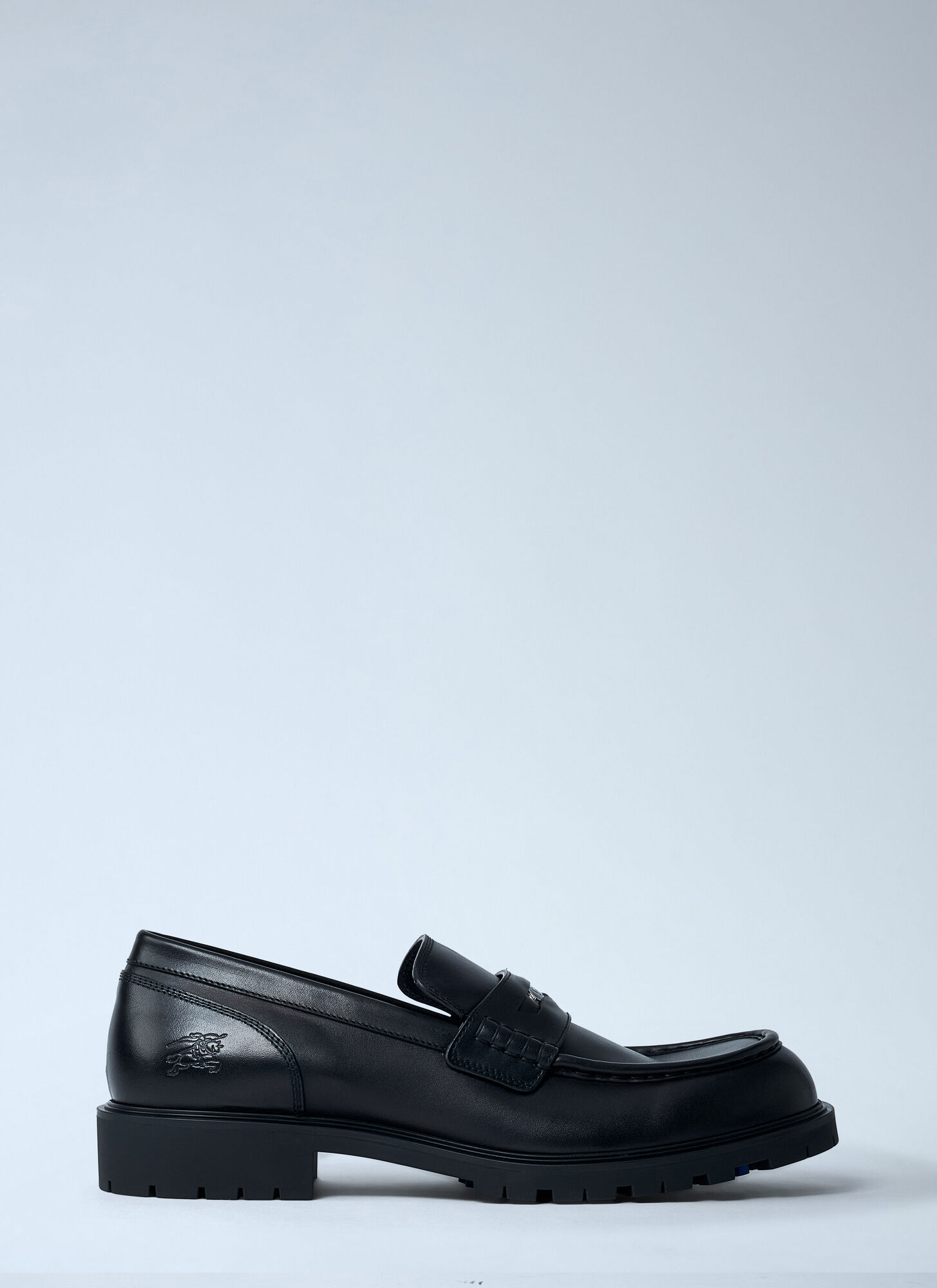 Burberry Men's Black Mf Rougue Loafers - Man Loafers Eu - 41