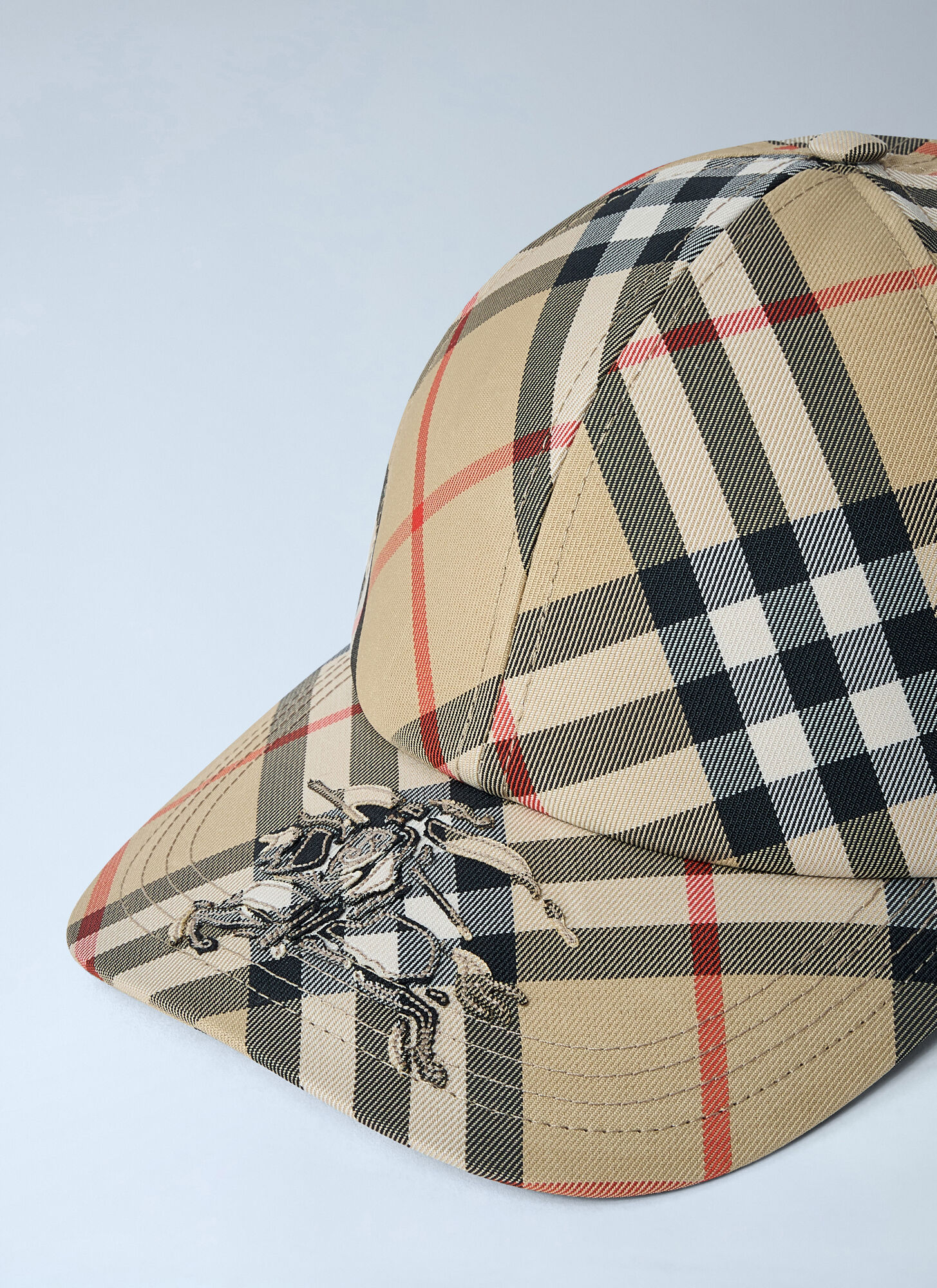  Burberry Burberry Logo Motif Baseball Cap - Mann Hats Beige S 