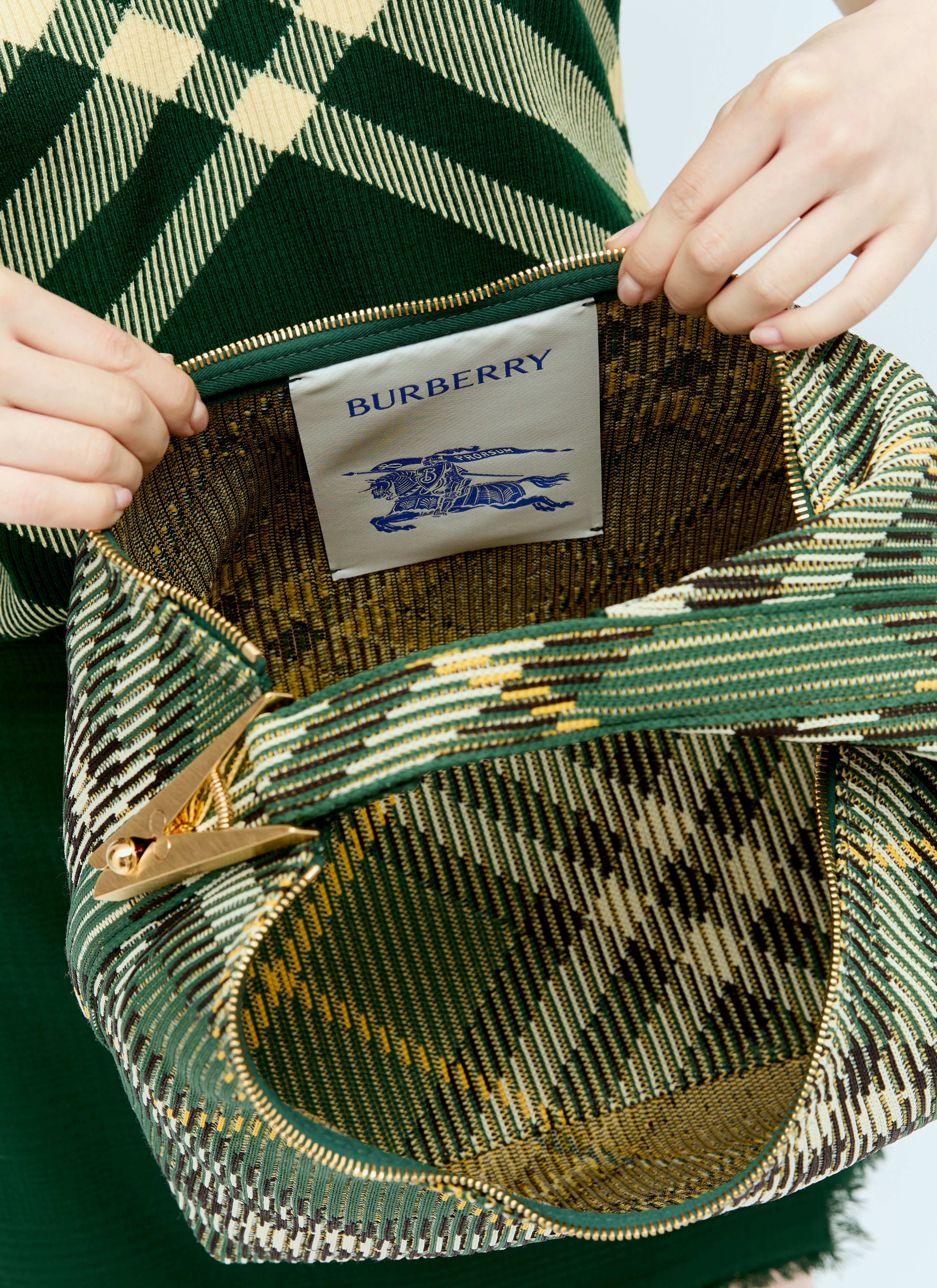 Burberry Medium Peg Duffle Handbag - Tote Bags - BeyondStyle