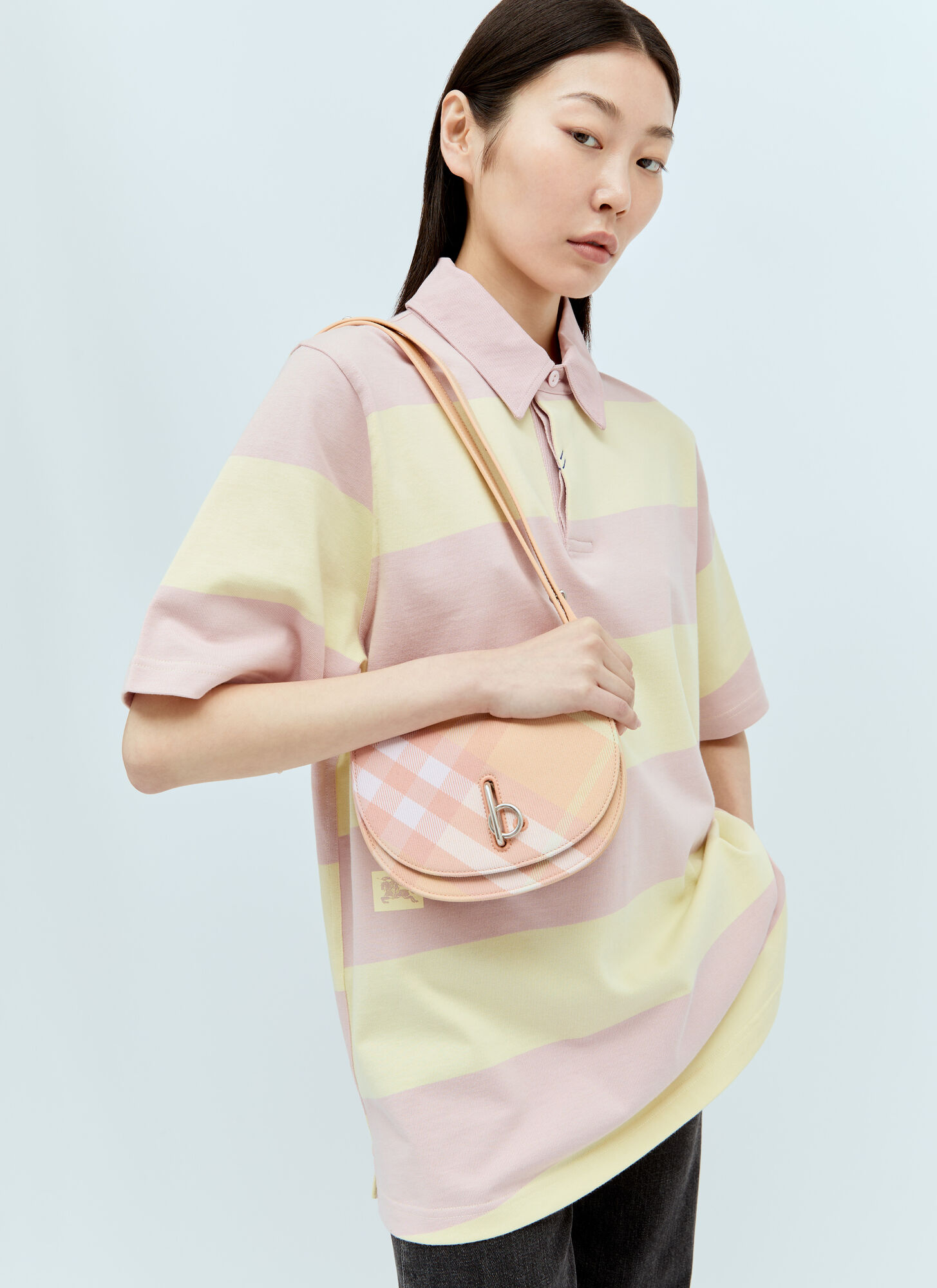 Burberry Mini Rocking Horse Shoulder Bag - Frau Schultertaschen Pink One Size