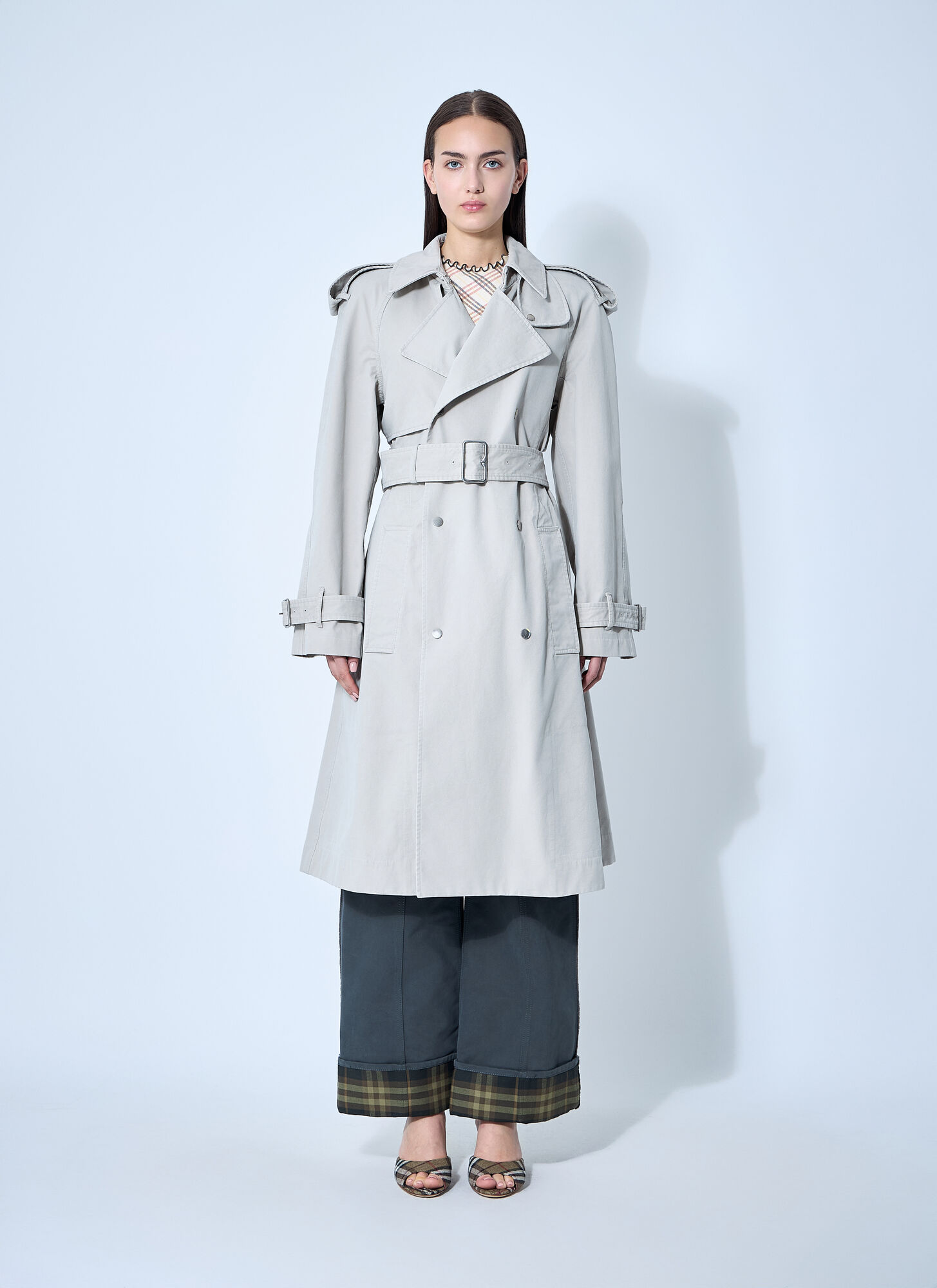 Burberry Donna Beige - Trench Coat, Size: Uk - 10