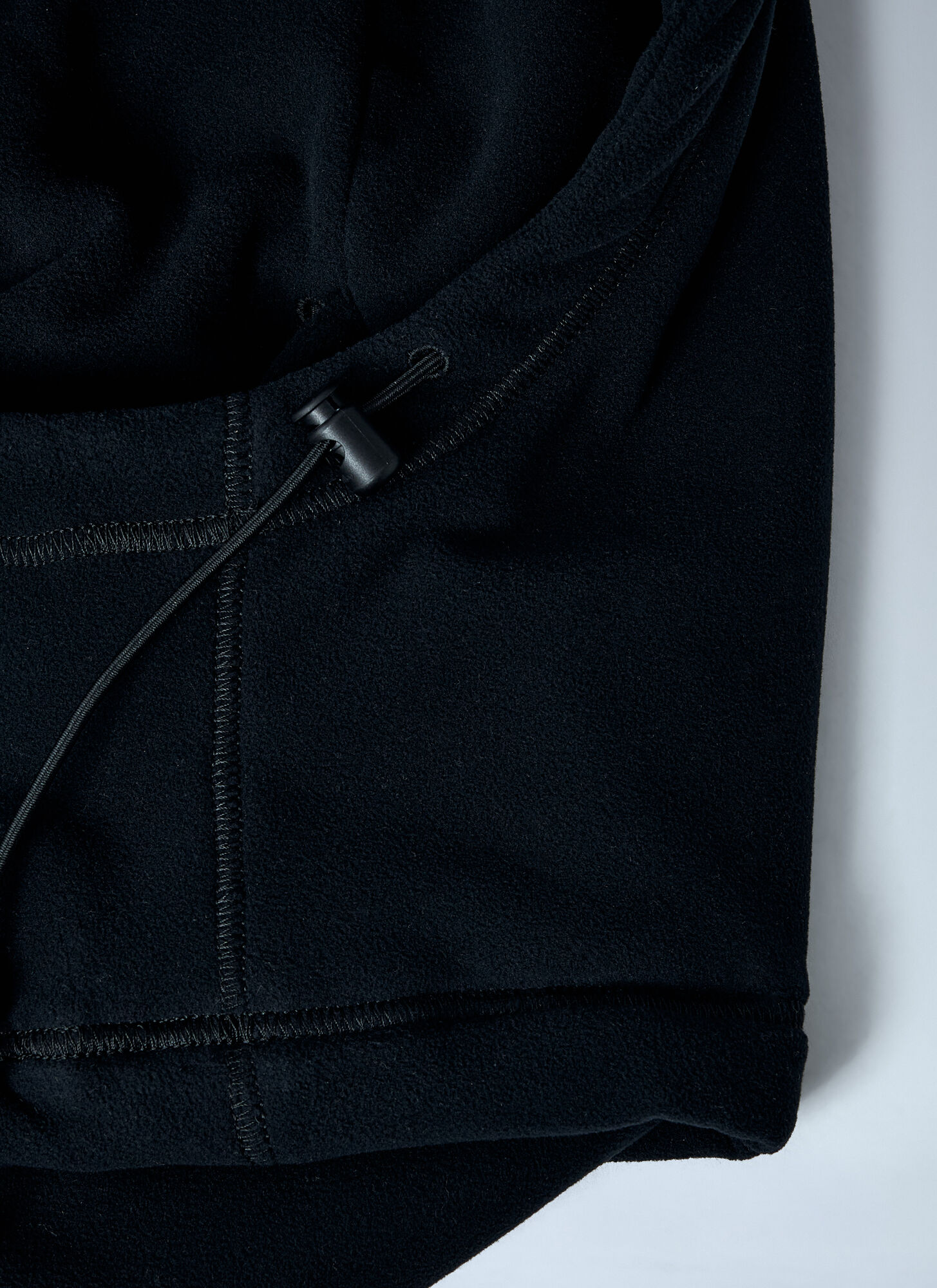  Comme Des Garçons Homme Comme Des Garçons Homme Adjustable Drawstring Hood - Mann Hats Black One Size 