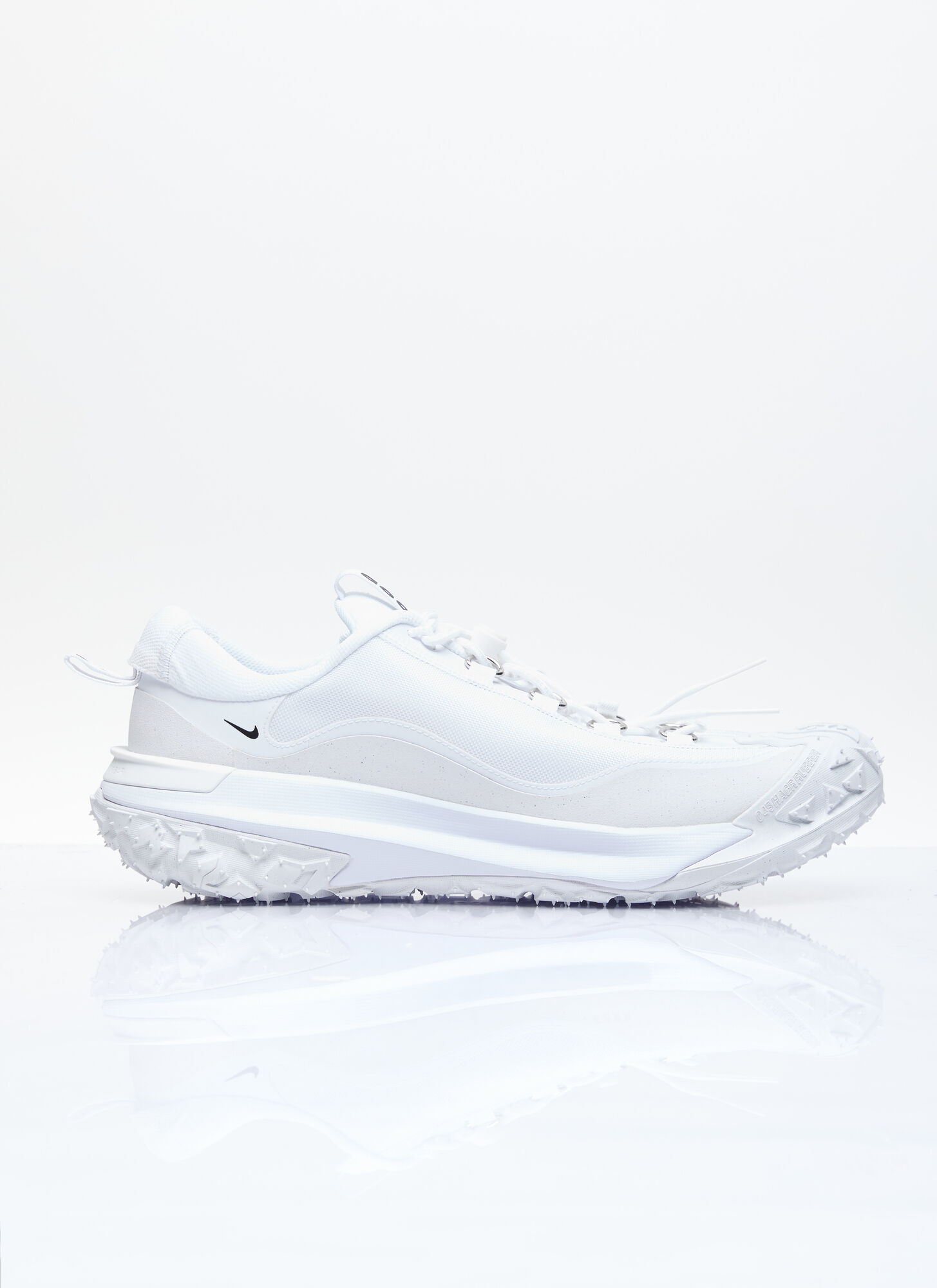 Shop Comme Des Garcons Homme Plus X Nike Acg Mountain Fly 2 Sneakers In White