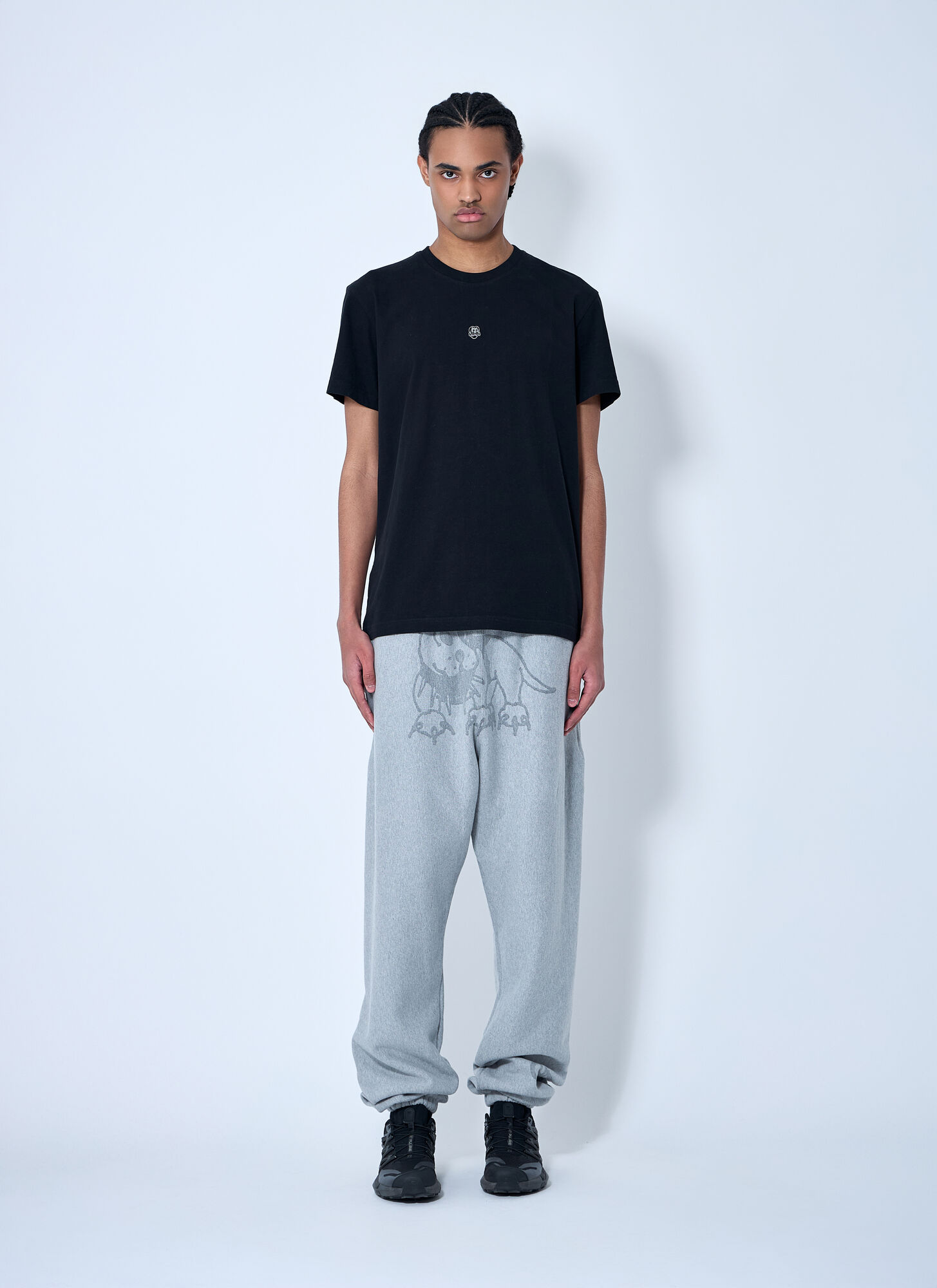  Chito Chito Logo Print T-shirt - Mann T-shirts Black L 