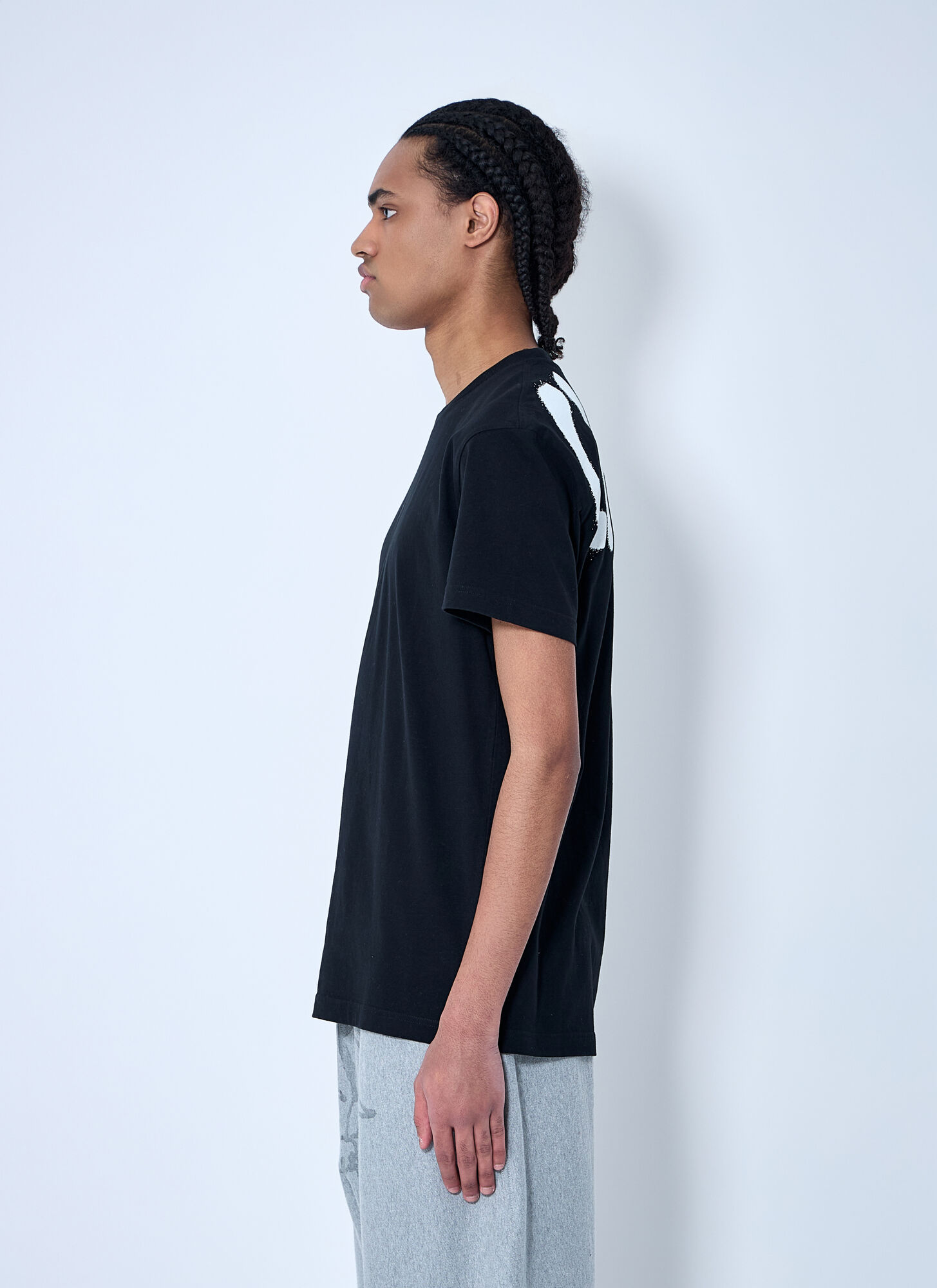  Chito Chito Logo Print T-shirt - Mann T-shirts Black L 