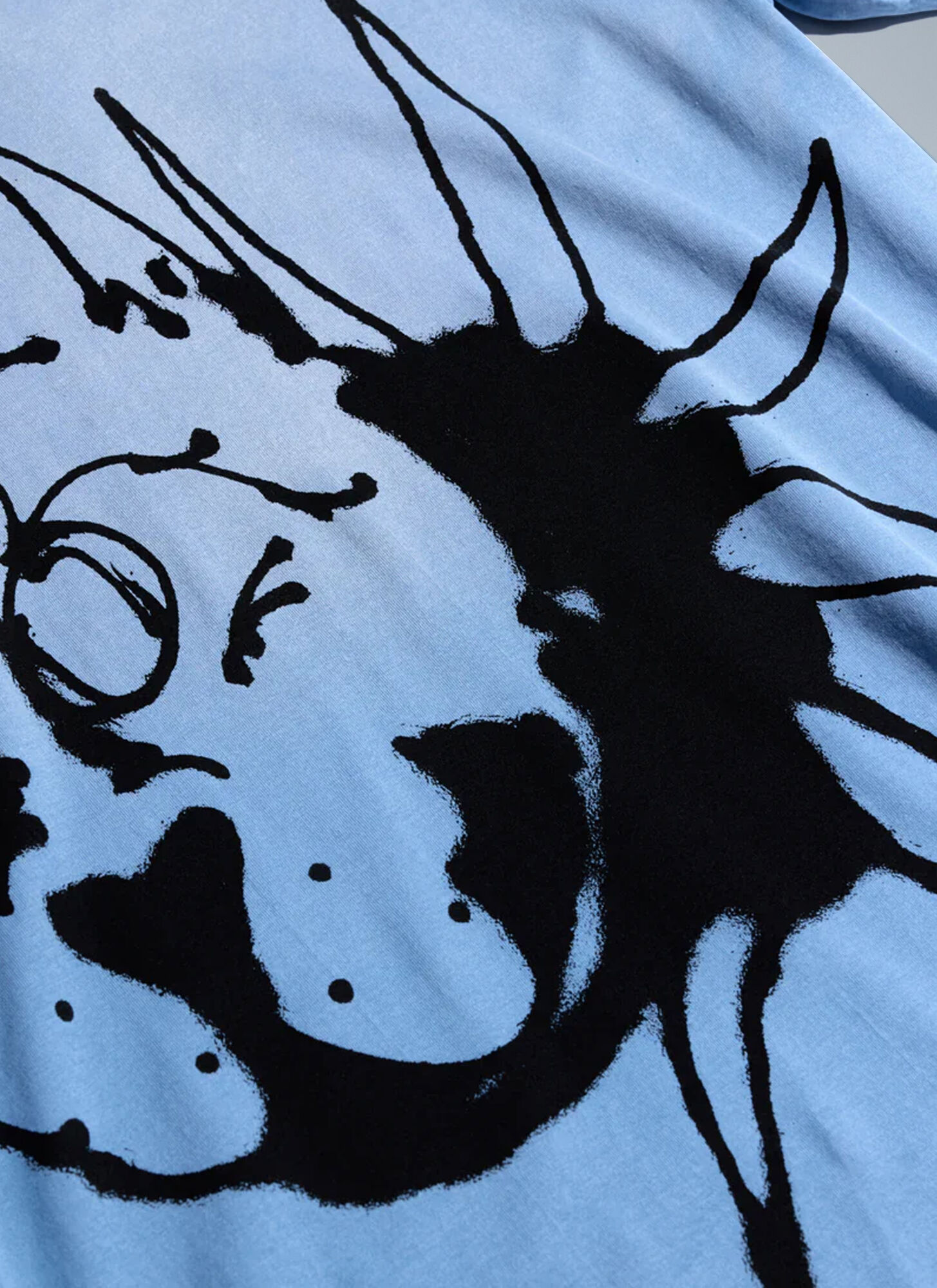  Chito Chito Logo Motif T-shirt - Mann T-shirts Blue L 