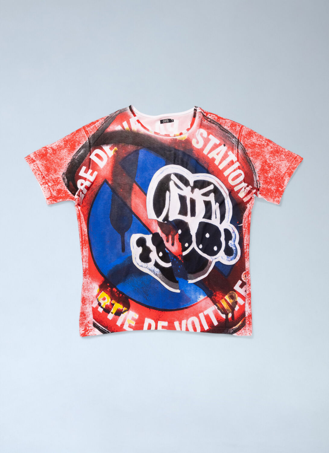 CHITO Logo Motif T-shirt - Man T-shirts Red S
