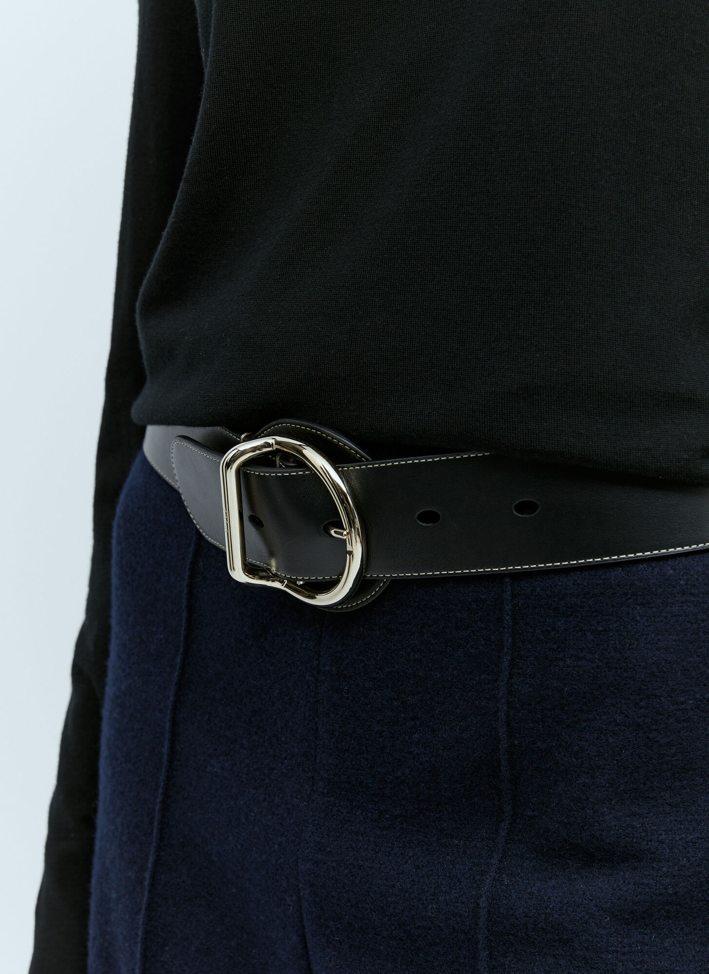  Chloé Chloé Tim Belt - Frau Gürtel Black M 