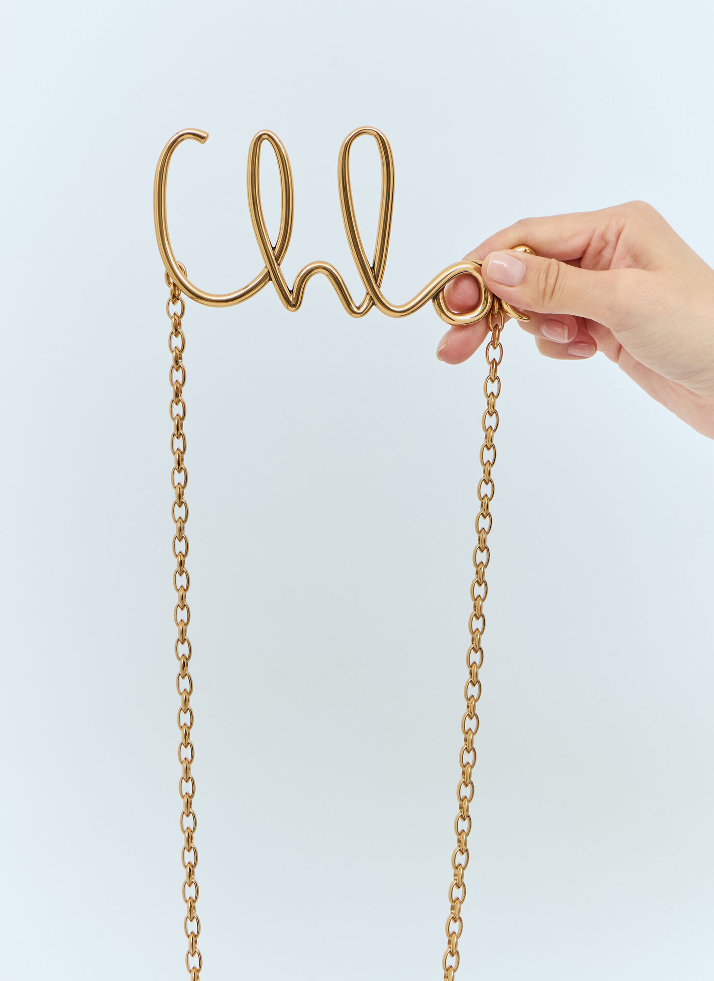  Chloé Chloé Iconic Small Belt - Frau Gürtel Gold One Size 